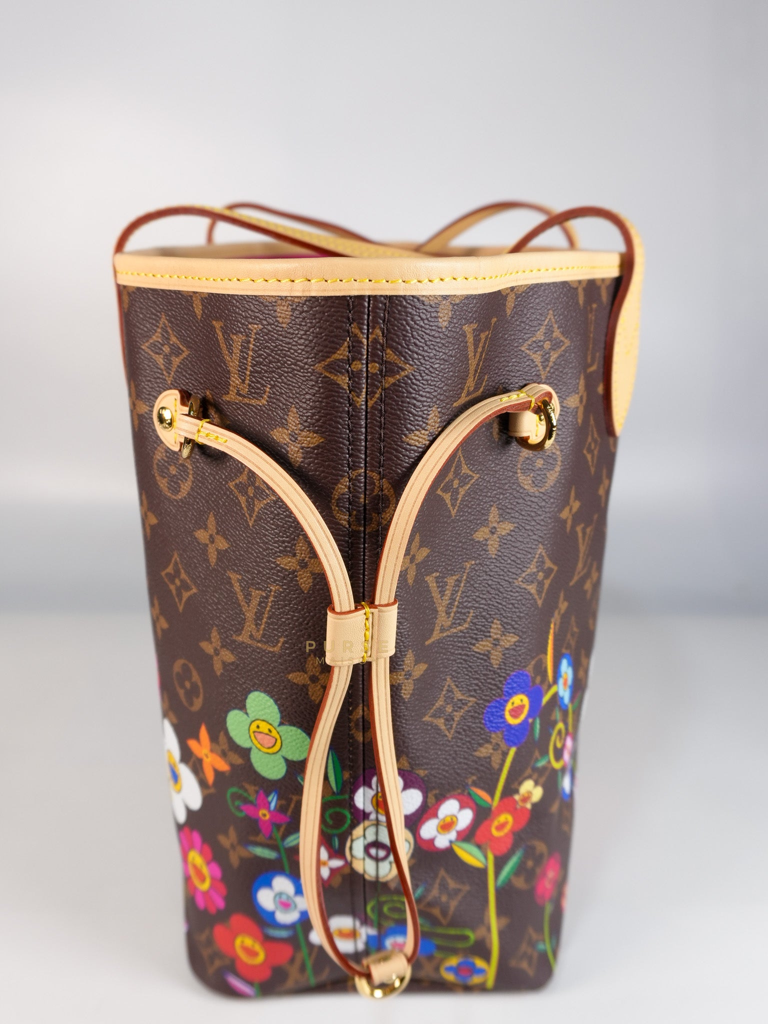 Neverfull MM in Takashi Murakami Monogram Canvas(Microchip) | Purse Maison Luxury Bags Shop