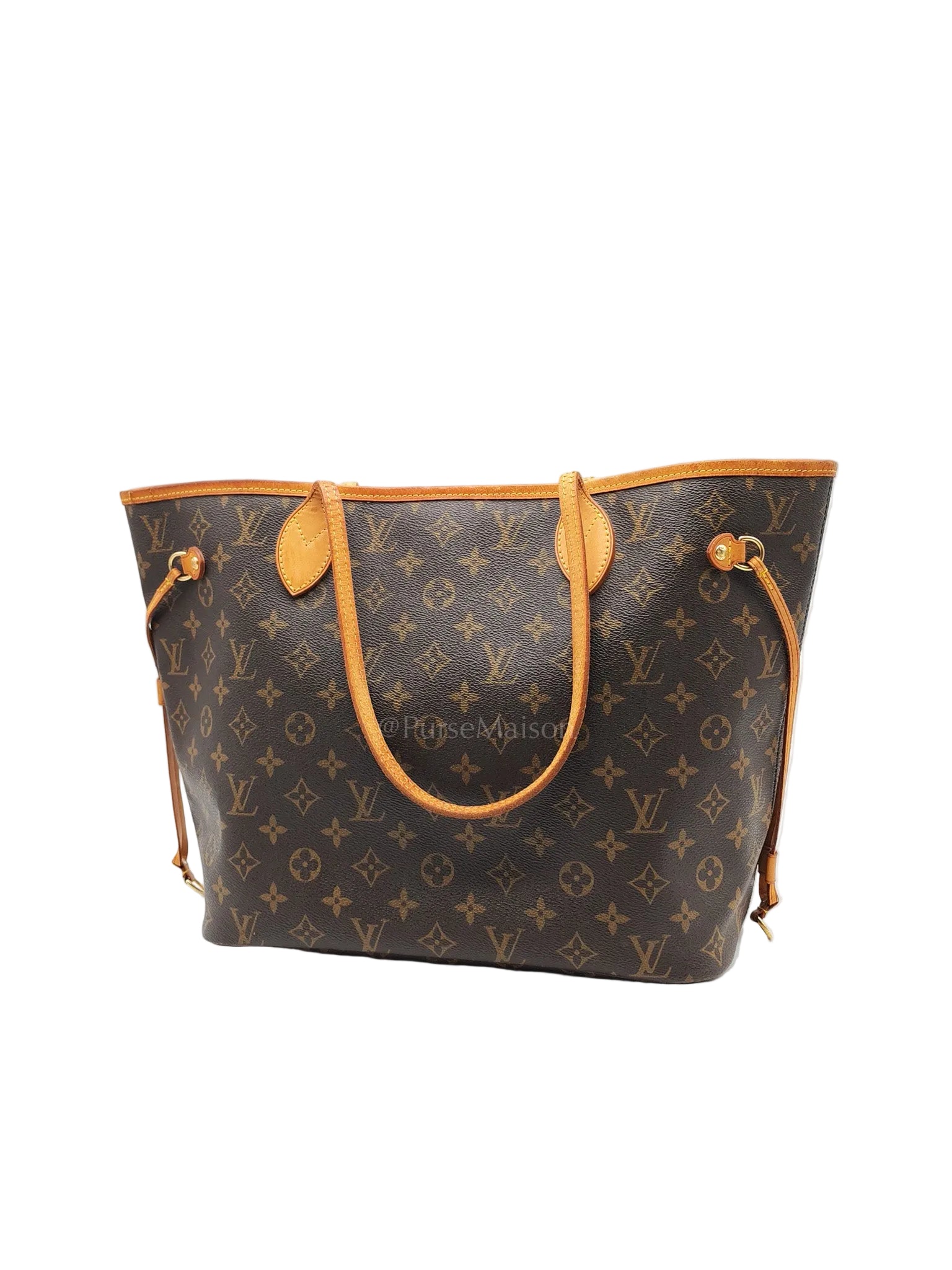 Neverfull MM in Monogram Canvas Tote Bag (Date Code: VI0038)