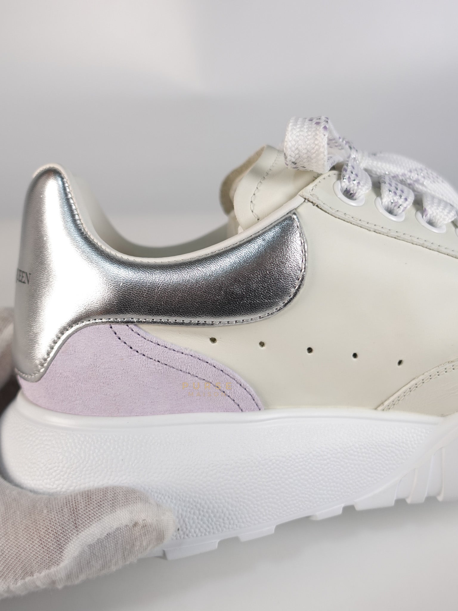 New Court Lace Up Shoes in White for Women Size 39 EU (24.5 cm) | Purse Maison Luxury Bags Shop