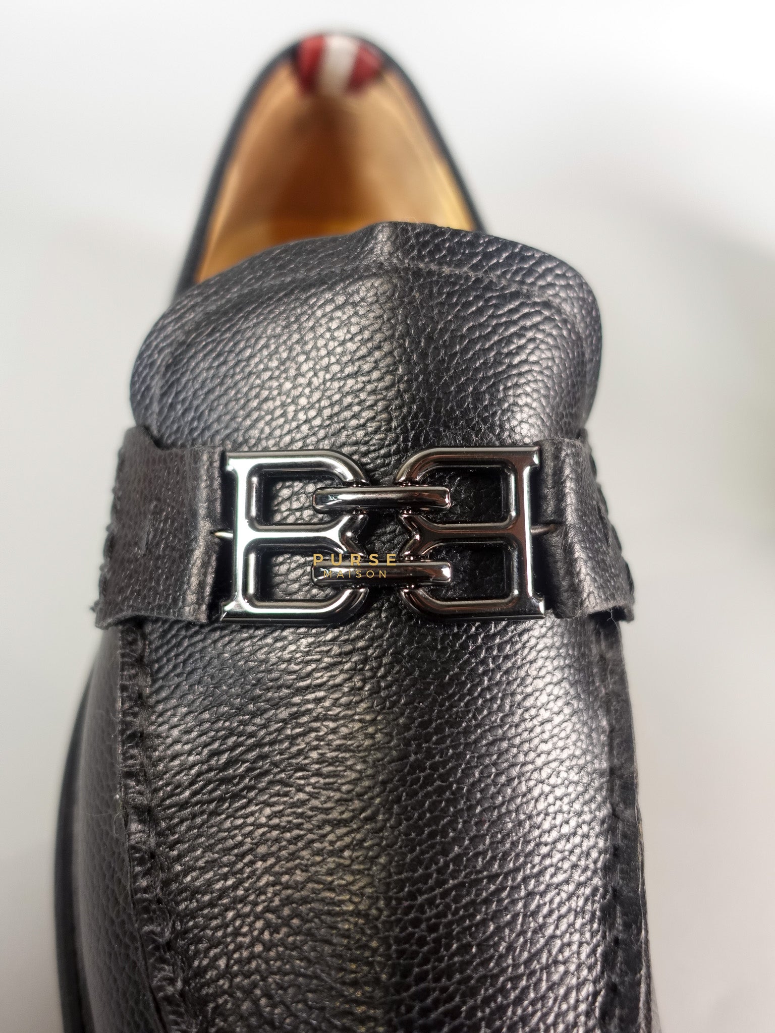 Nickolas Loafers For Men Black Leather Size 40 EU (25.5 cm) | Purse Maison Luxury Bags Shop