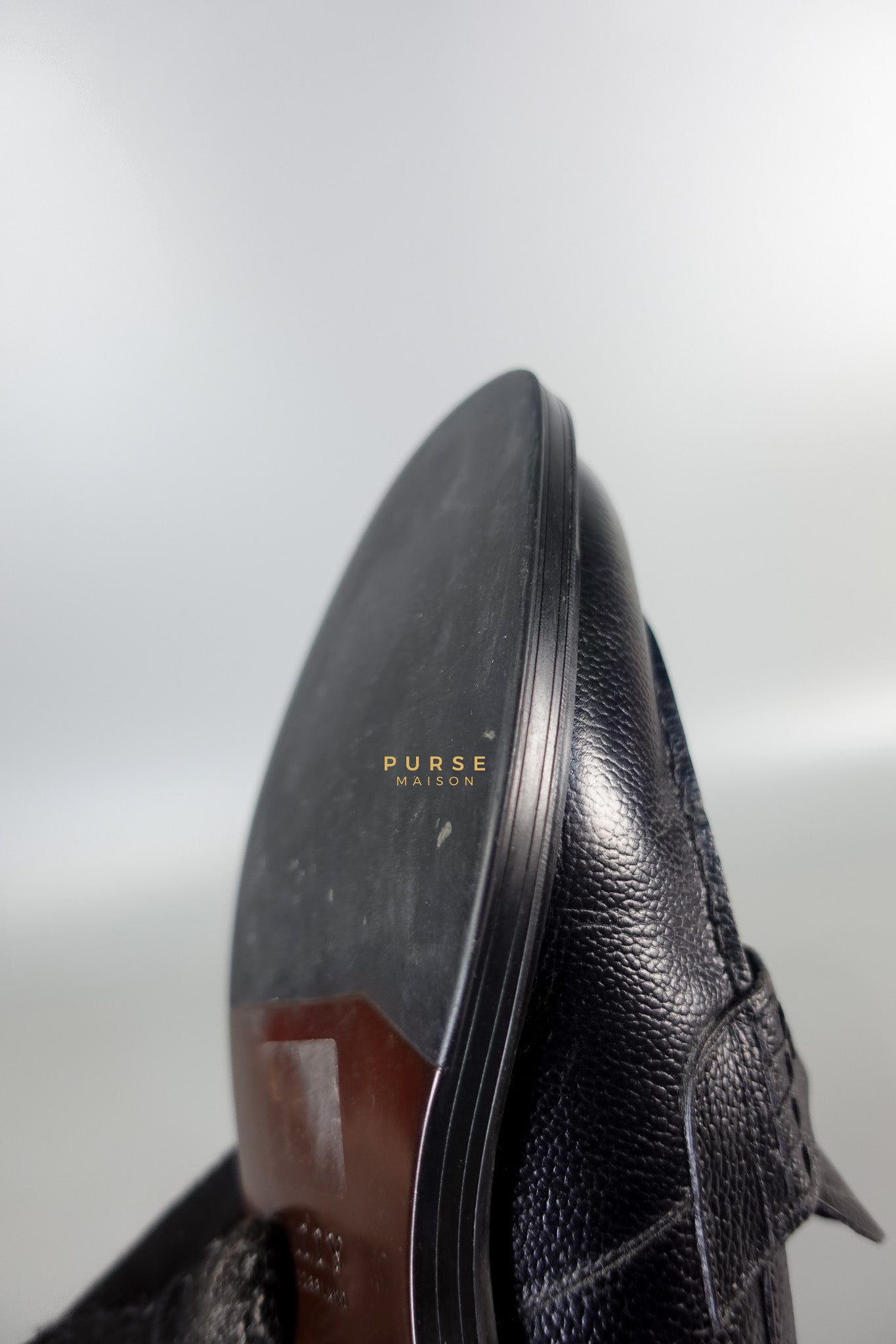 Nickolas Loafers For Men Black Leather Size 40 EU (25.5 cm) | Purse Maison Luxury Bags Shop
