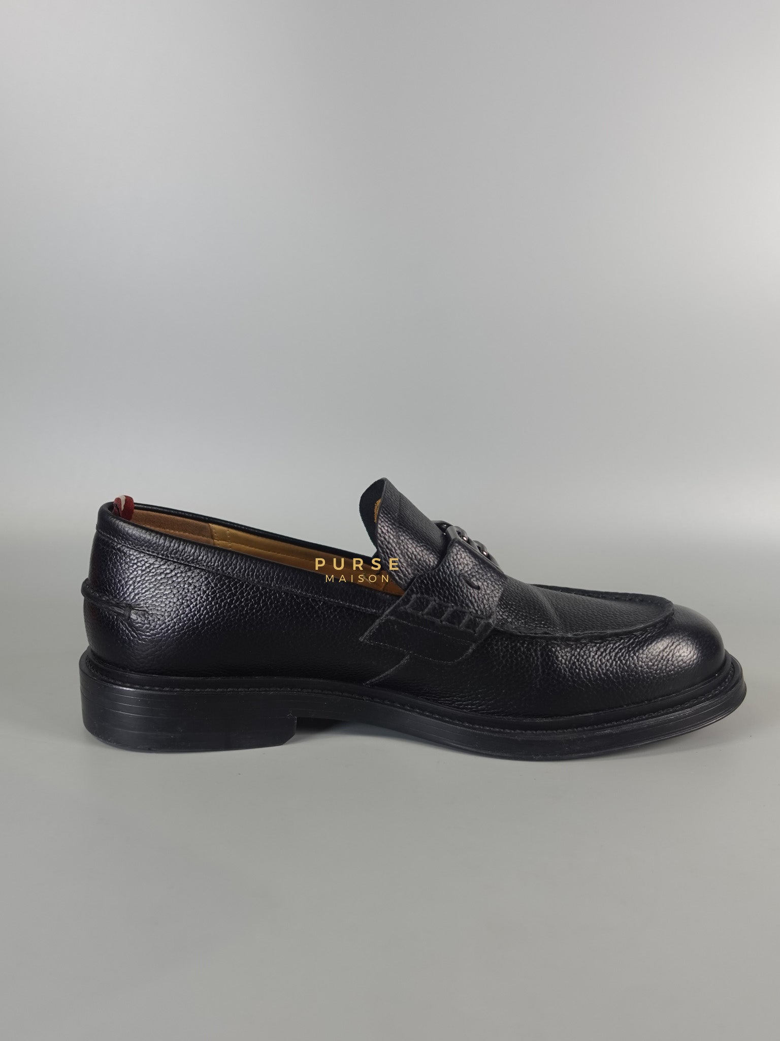 Nickolas Loafers For Men Black Leather Size 40 EU (25.5 cm) | Purse Maison Luxury Bags Shop