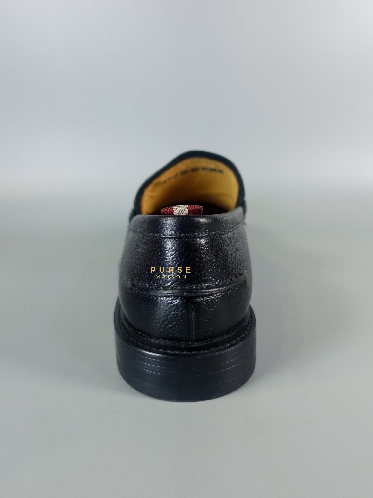 Nickolas Loafers For Men Black Leather Size 40 EU (25.5 cm) | Purse Maison Luxury Bags Shop