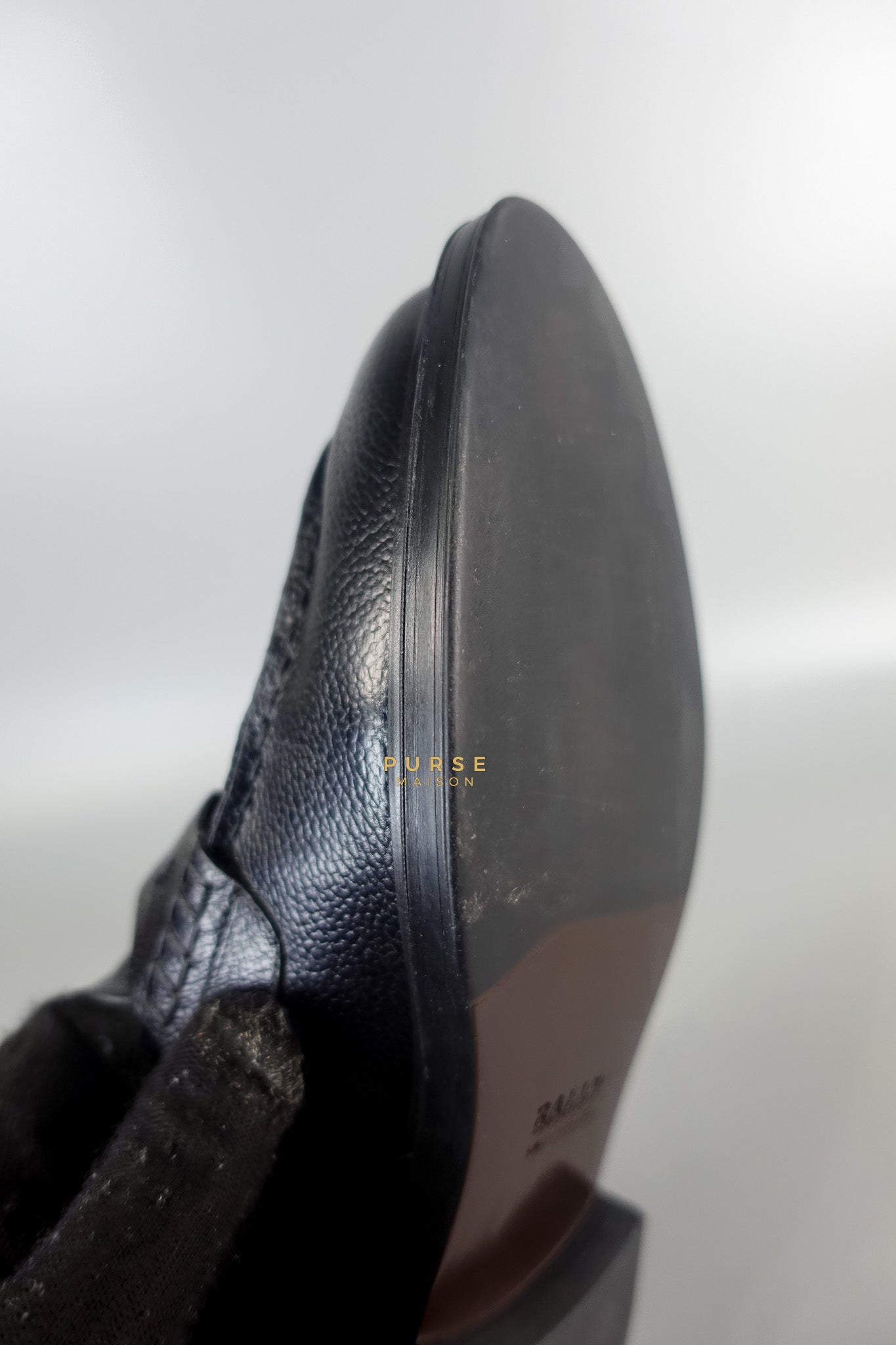 Nickolas Loafers For Men Black Leather Size 40 EU (25.5 cm) | Purse Maison Luxury Bags Shop