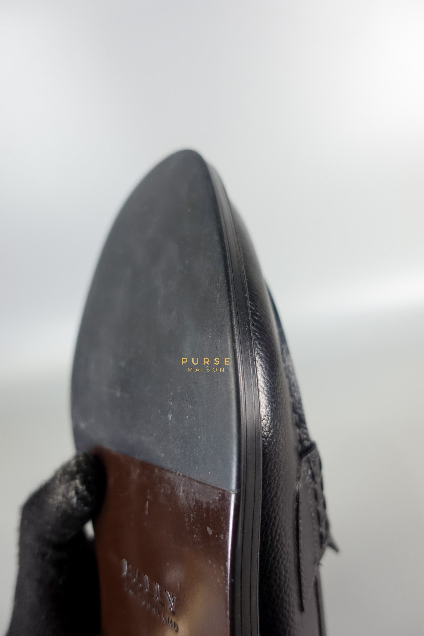 Nickolas Loafers For Men Black Leather Size 40 EU (25.5 cm) | Purse Maison Luxury Bags Shop
