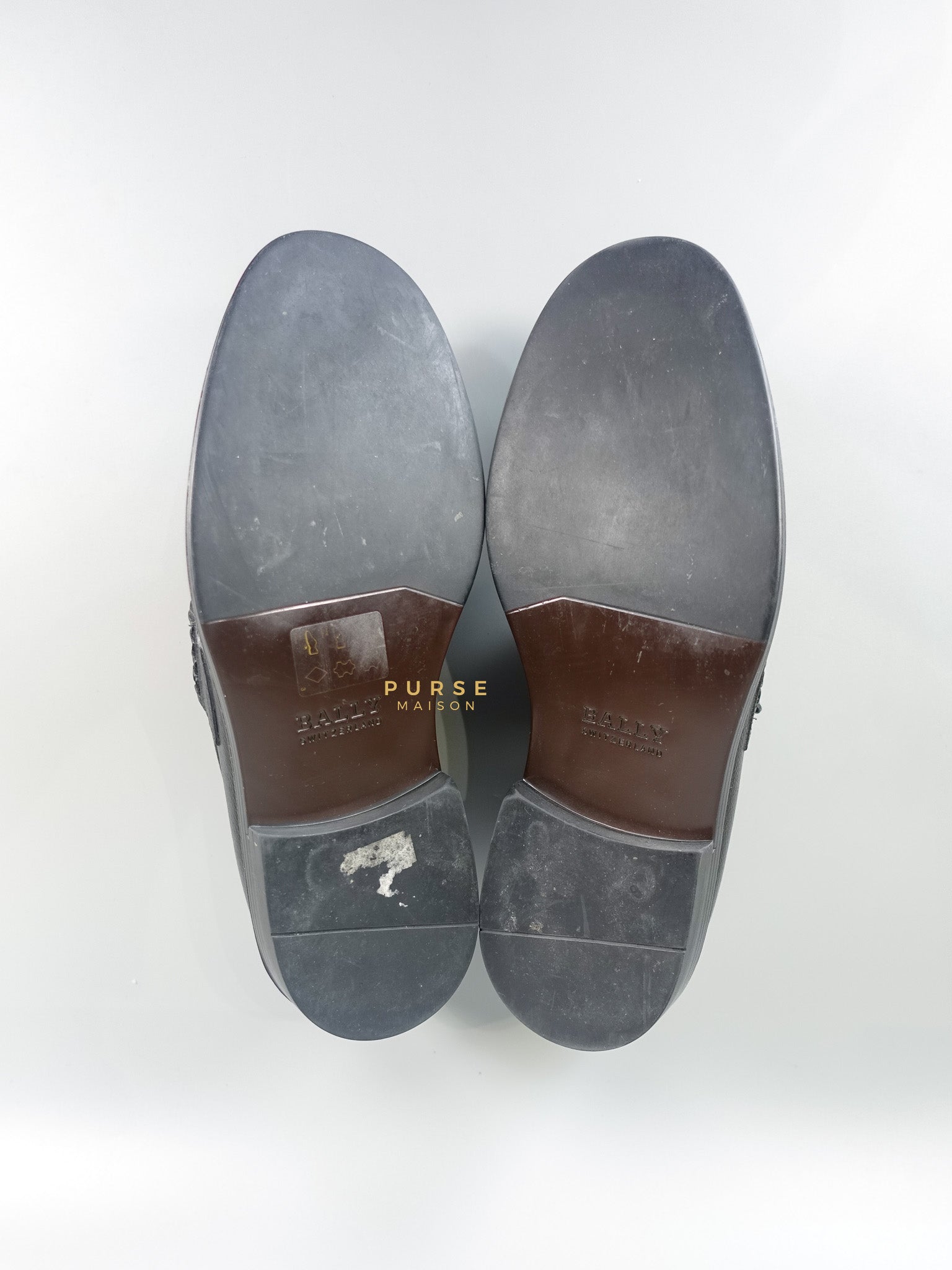 Nickolas Loafers For Men Black Leather Size 40 EU (25.5 cm) | Purse Maison Luxury Bags Shop