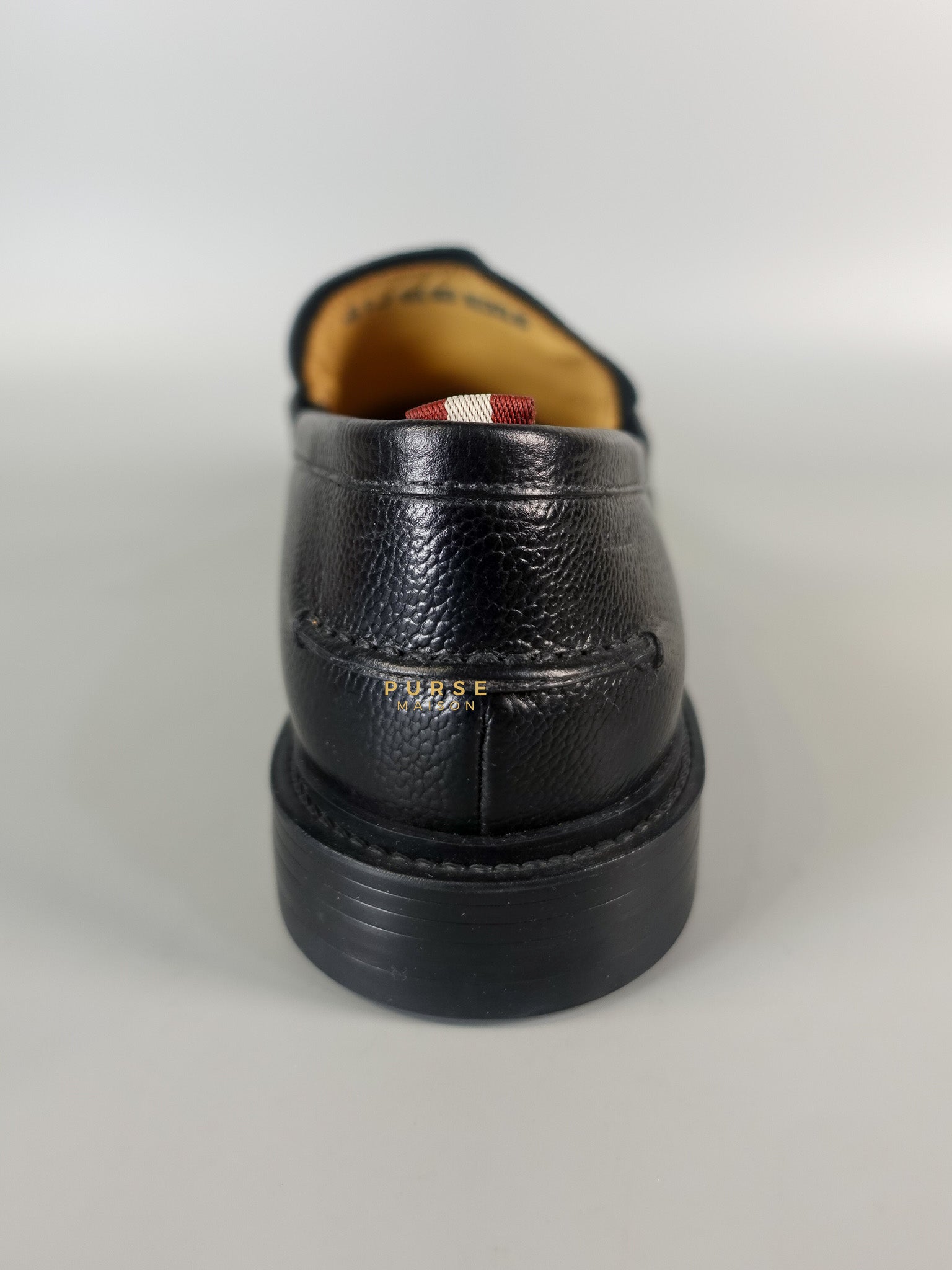 Nickolas Loafers For Men Black Leather Size 40 EU (25.5 cm) | Purse Maison Luxury Bags Shop
