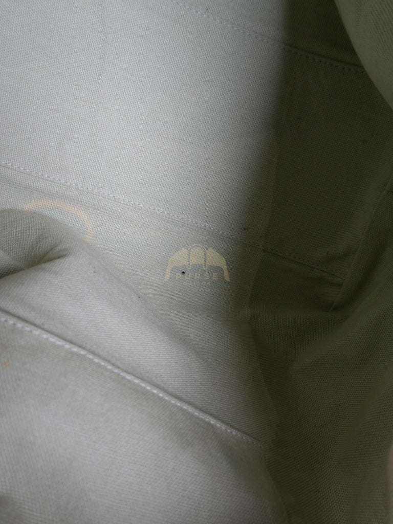 Nightingale in Large Gray Grained Calfskin Leather Shoulder Bag | Purse Maison Luxury Bags Shop