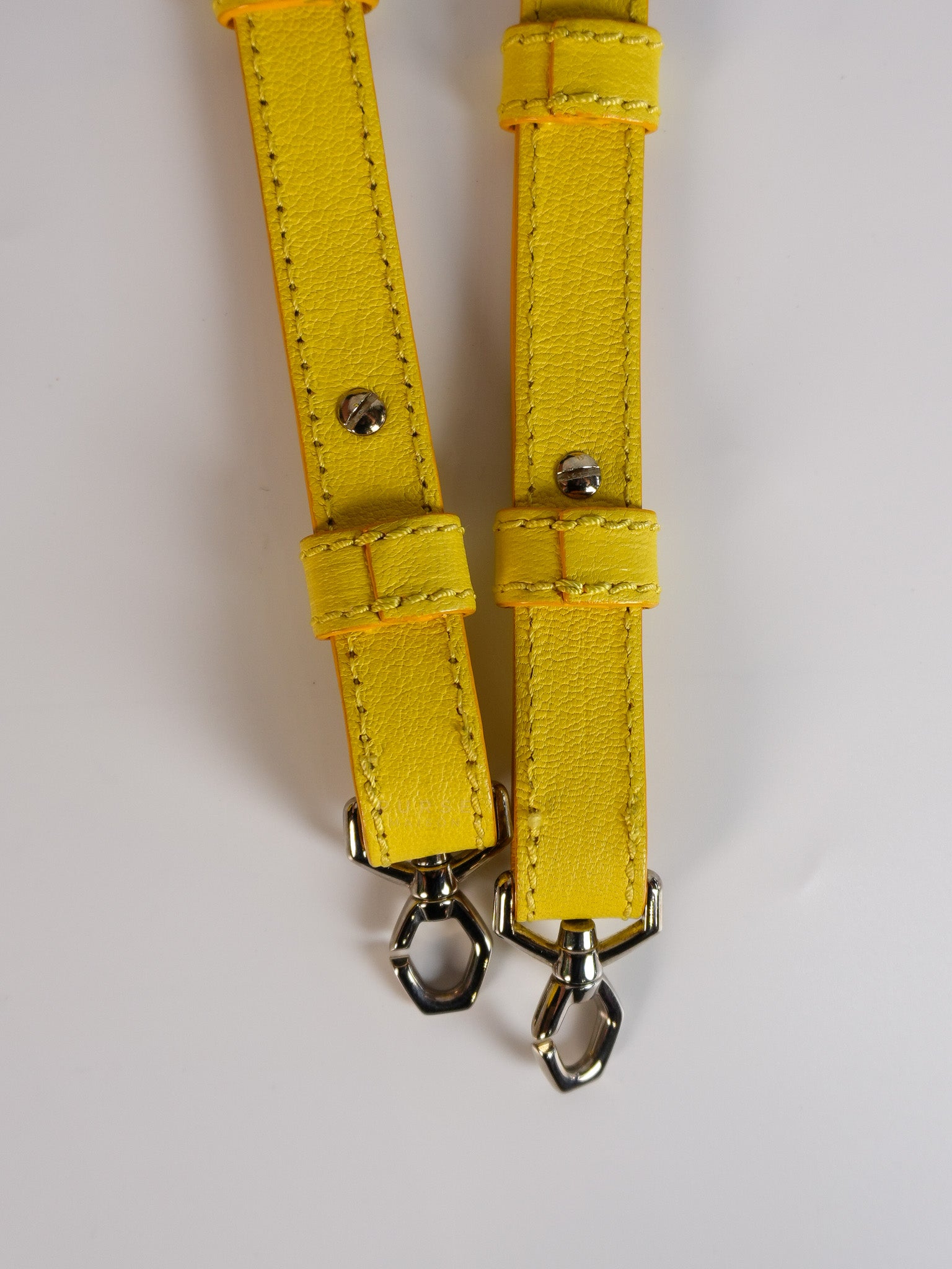 Nightingale Mini Crossbody Bag in Yellow Calfskin Leather | Purse Maison Luxury Bags Shop