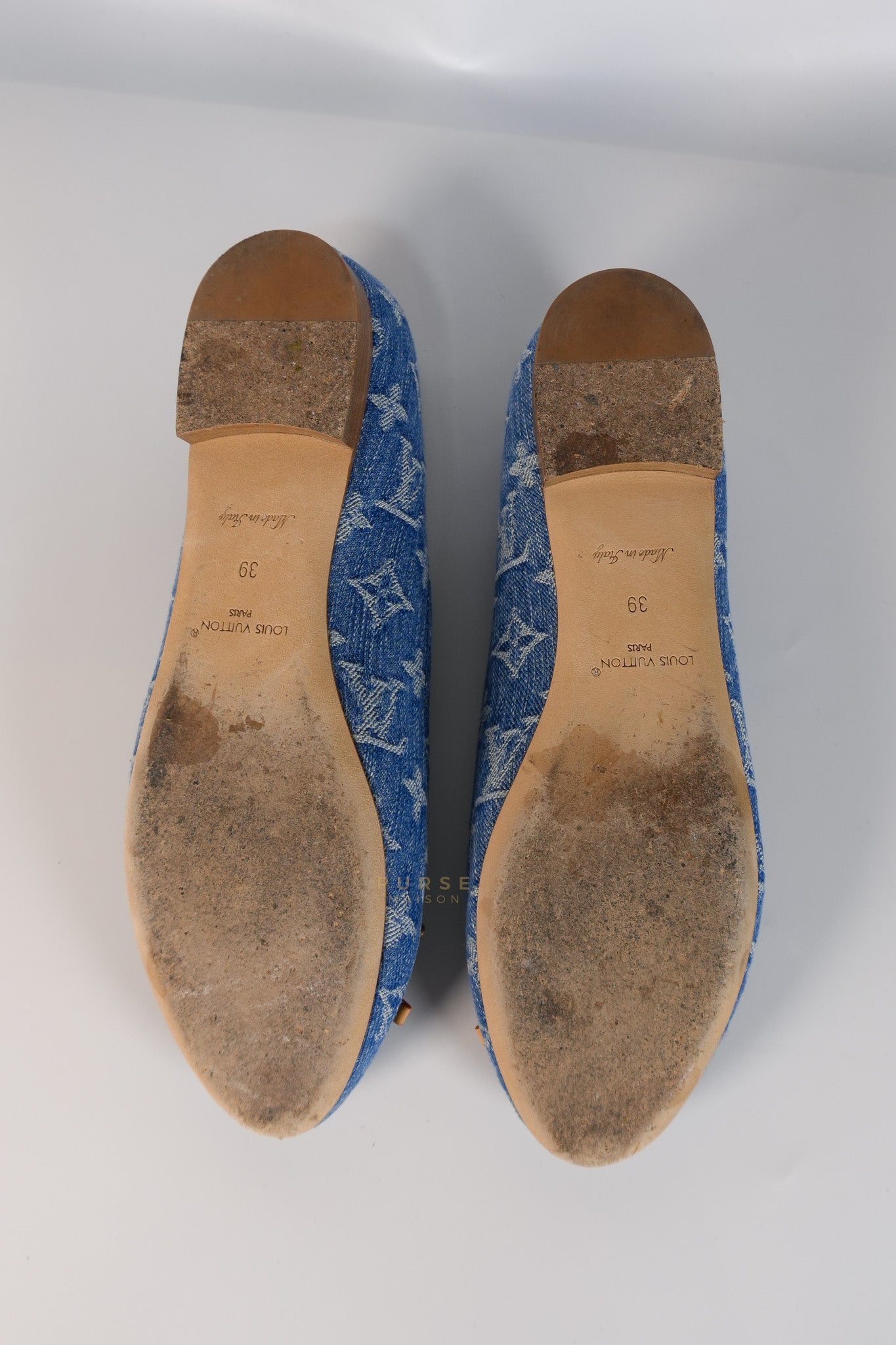 Nina Flat Ballerina Shoes Size 39 EU (24 cm) | Purse Maison Luxury Bags Shop