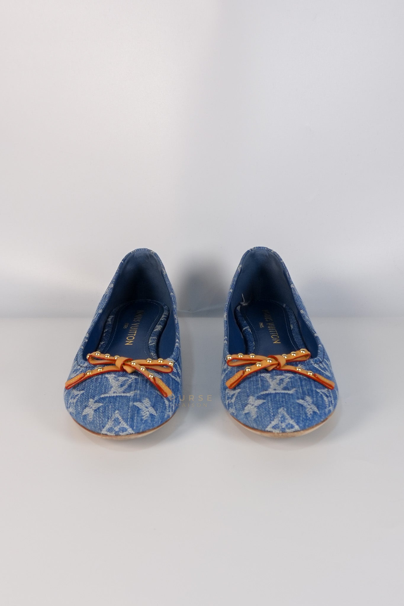 Nina Flat Ballerina Shoes Size 39 EU (24 cm) | Purse Maison Luxury Bags Shop