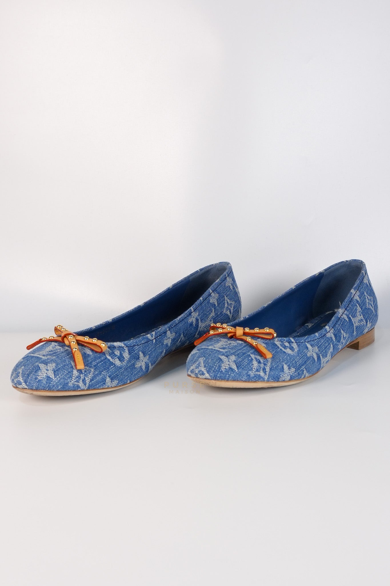 Nina Flat Ballerina Shoes Size 39 EU (24 cm) | Purse Maison Luxury Bags Shop