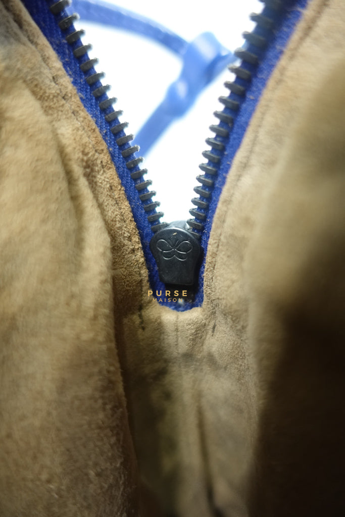 Nodini Crossbody Bag Intrecciato Nappa Small Blue | Purse Maison Luxury Bags Shop