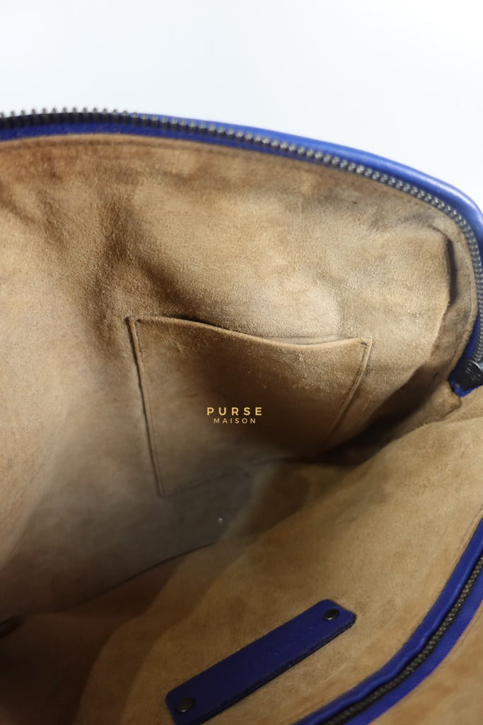 Nodini Crossbody Bag Intrecciato Nappa Small Blue | Purse Maison Luxury Bags Shop