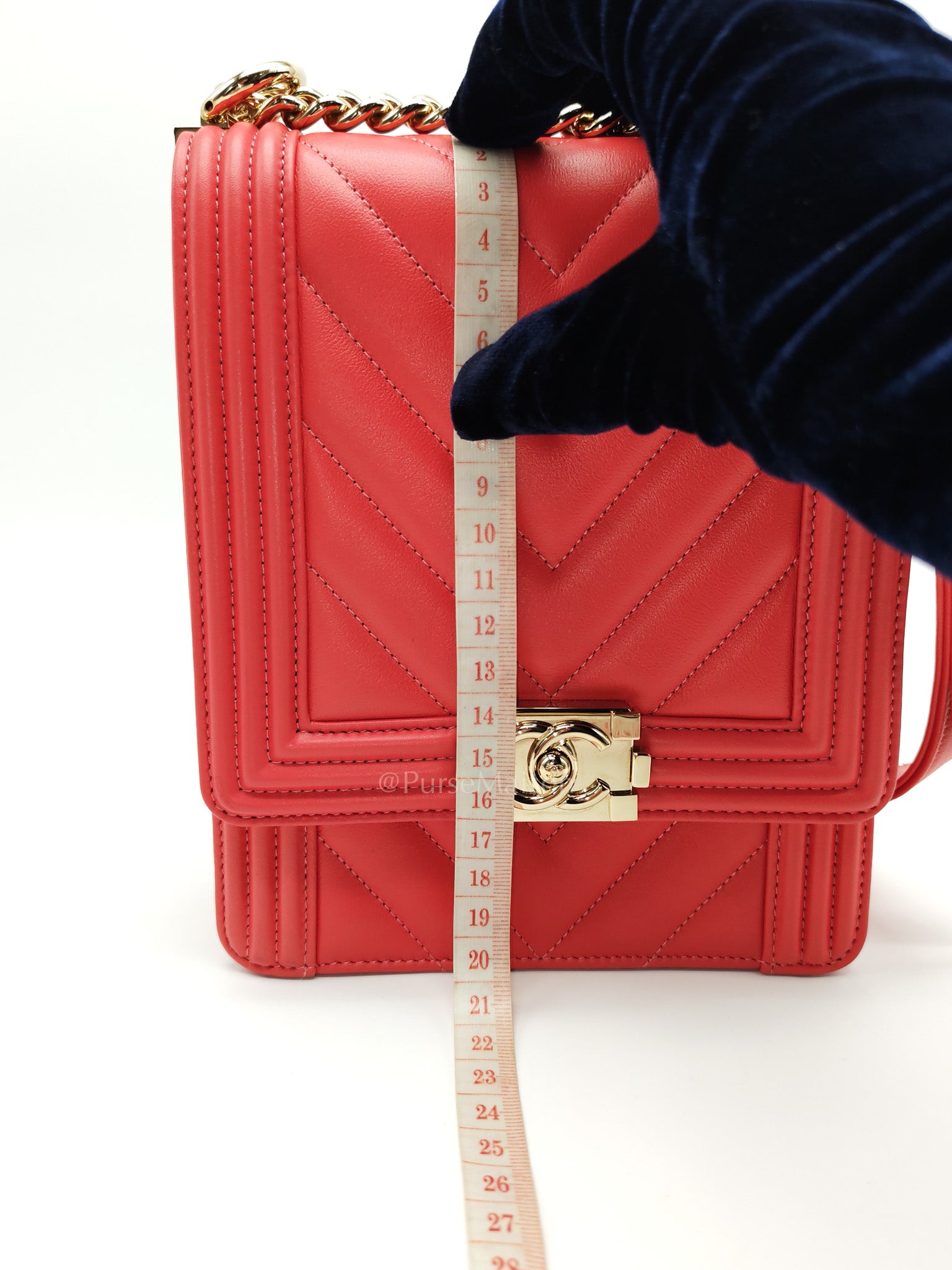 North South Boy Bag in Pink Lambskin Leather and Light Gold Hardware Series 29 | Purse Maison Luxury Bags Shop