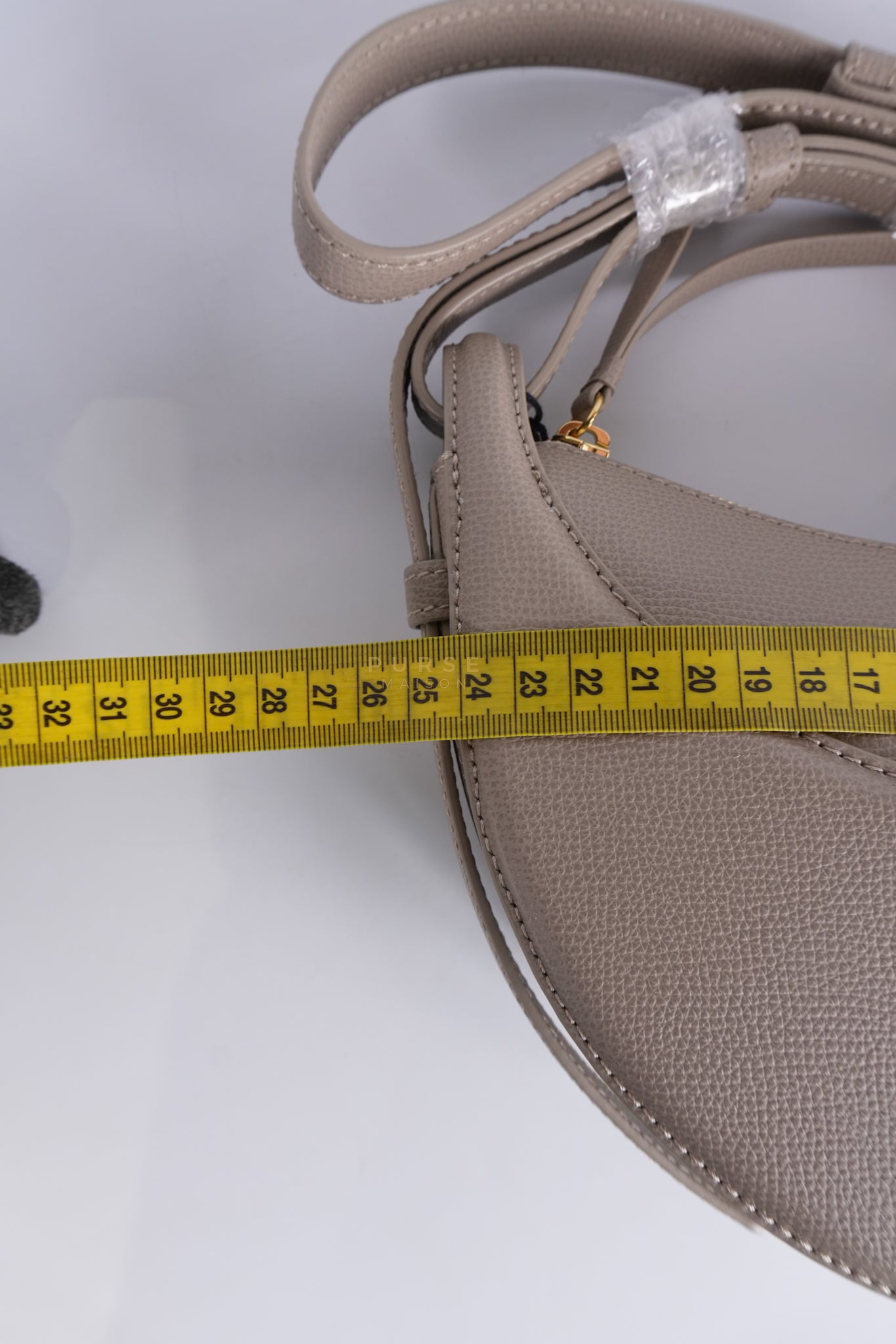 Numero Dix In Taupe Graine Leather | Purse Maison Luxury Bags Shop