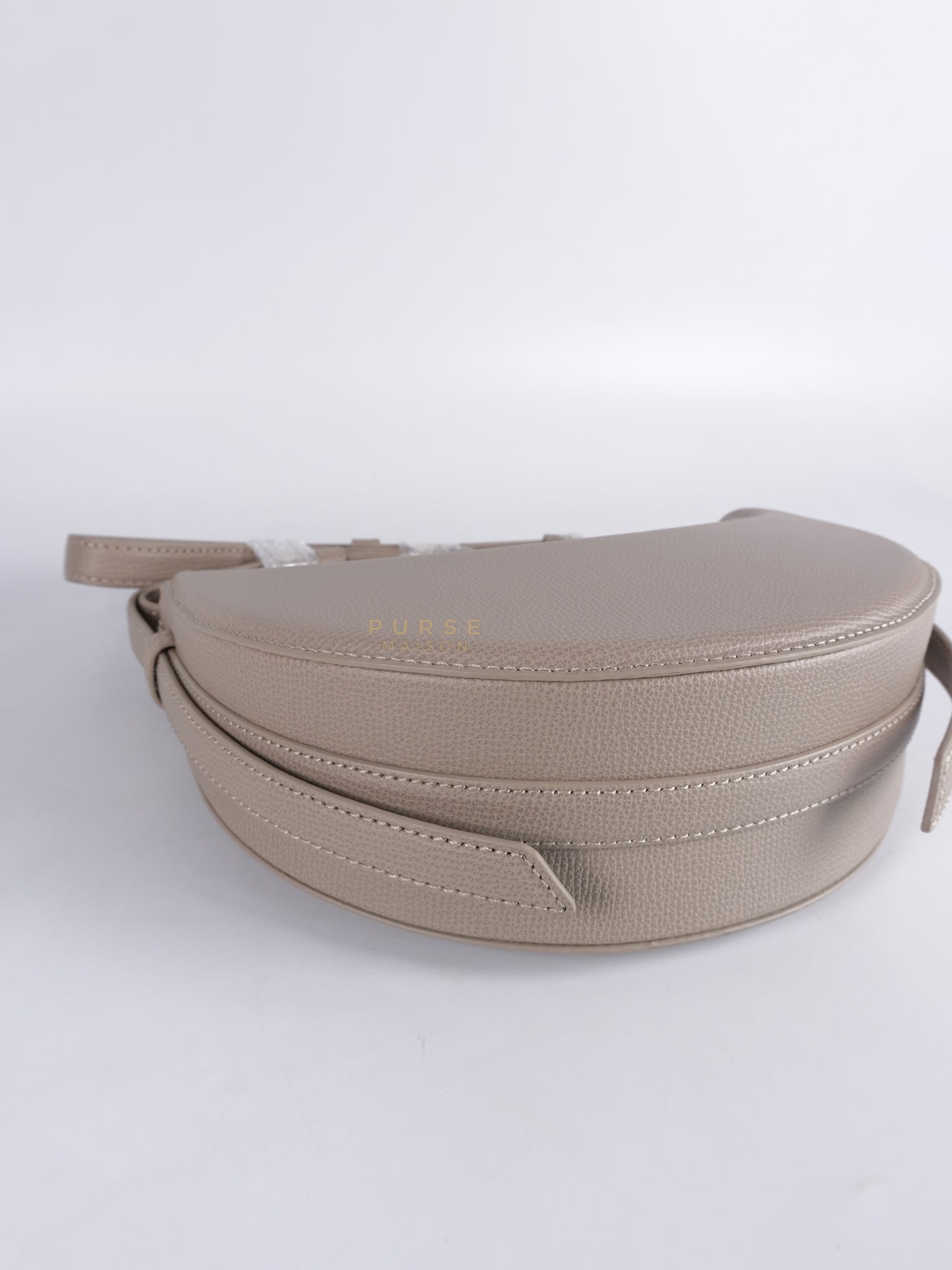 Numero Dix In Taupe Graine Leather | Purse Maison Luxury Bags Shop