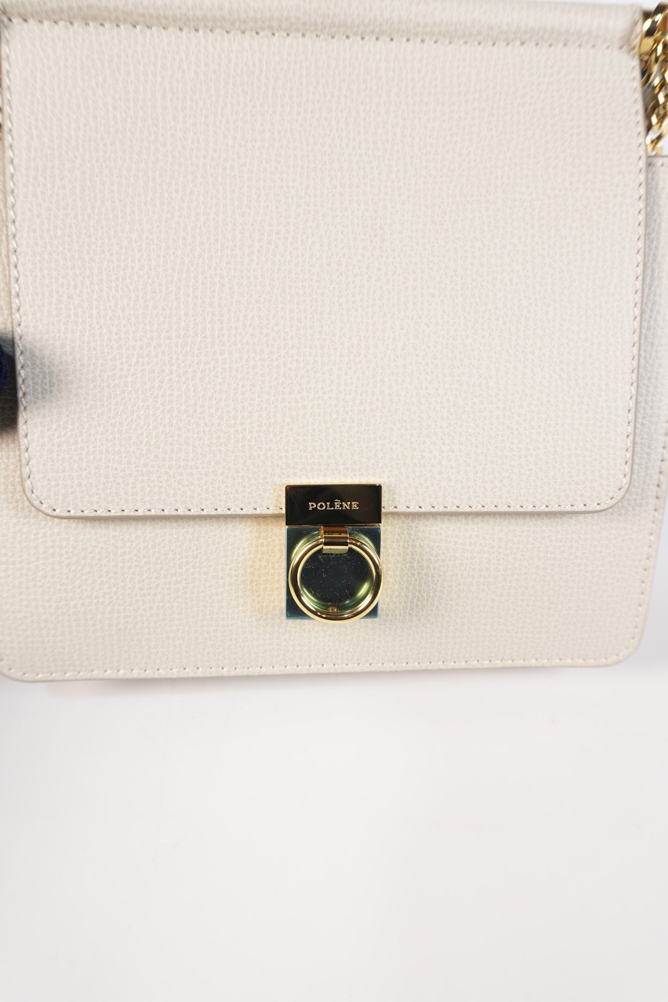 Numero Sept Mini in Craie Grane Leather | Purse Maison Luxury Bags Shop