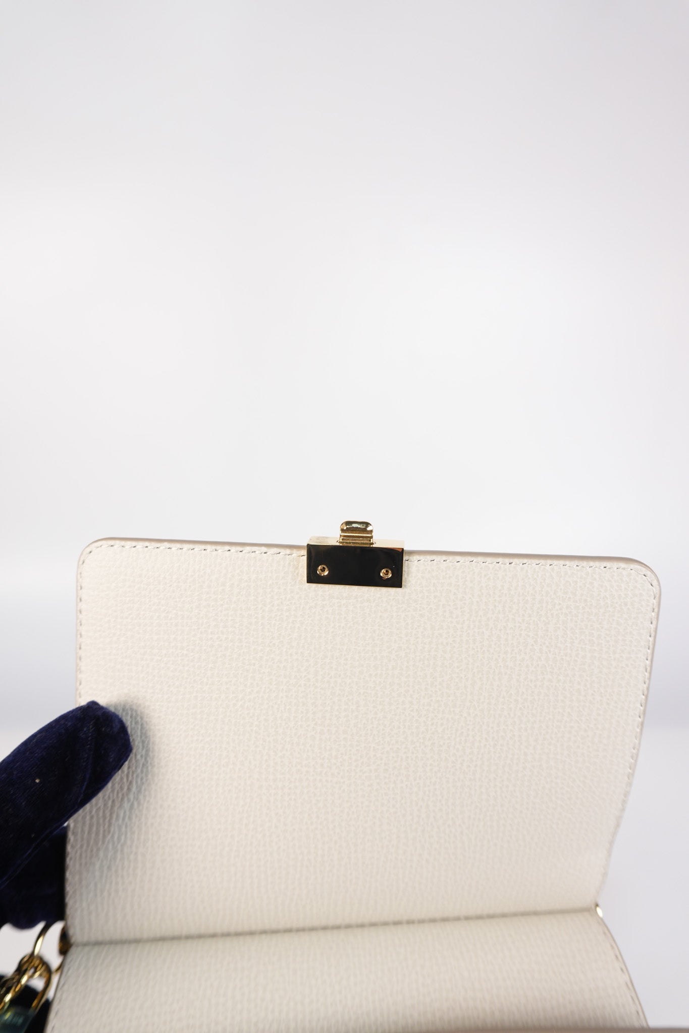 Numero Sept Mini in Craie Grane Leather | Purse Maison Luxury Bags Shop