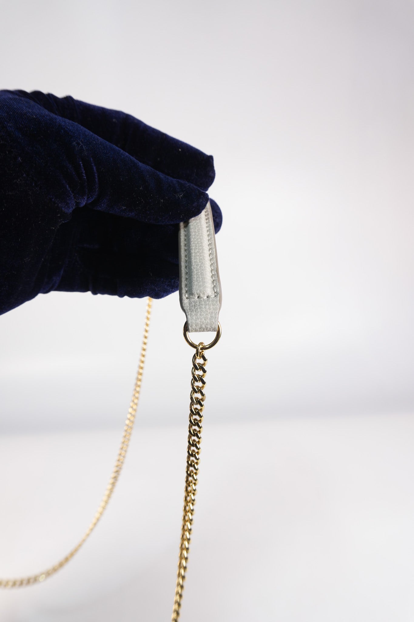 Numero Sept Mini in Craie Grane Leather | Purse Maison Luxury Bags Shop