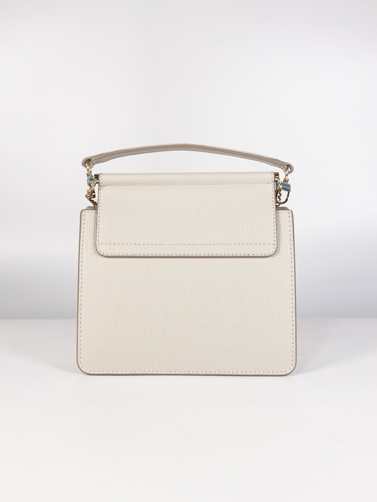 Numero Sept Mini in Craie Grane Leather | Purse Maison Luxury Bags Shop