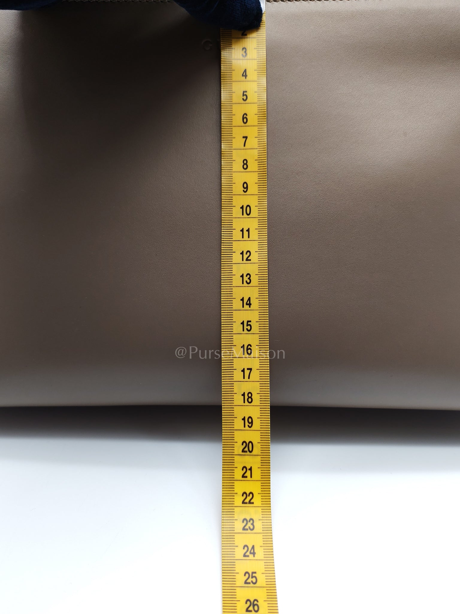 Nymphaea Small in Light Khaki Smooth Calfskin Leather Shoulder Bag | Purse Maison Luxury Bags Shop