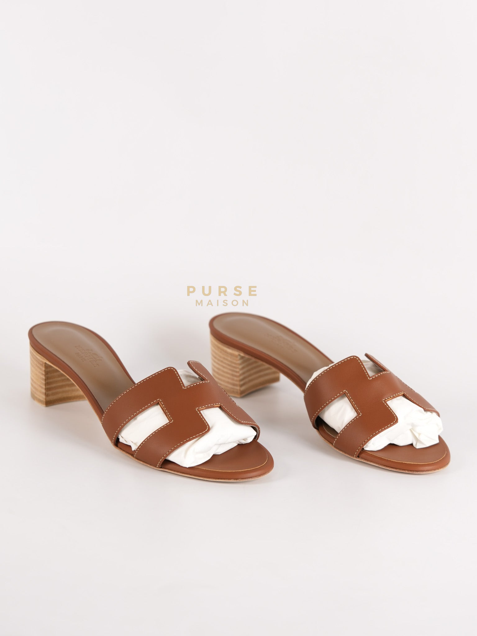 Oasis Sandals in Gold Size 37 EU (23cm) | Purse Maison Luxury Bags Shop