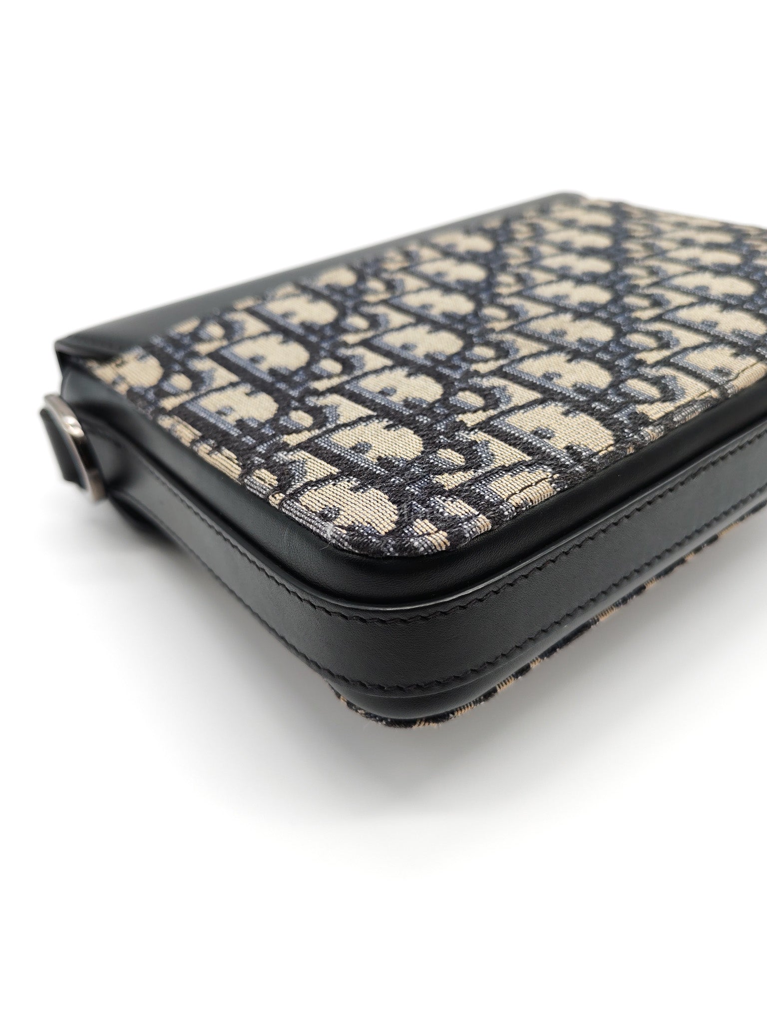 Oblique Jacquard Clasp Lock Messenger Bag | Purse Maison Luxury Bags Shop