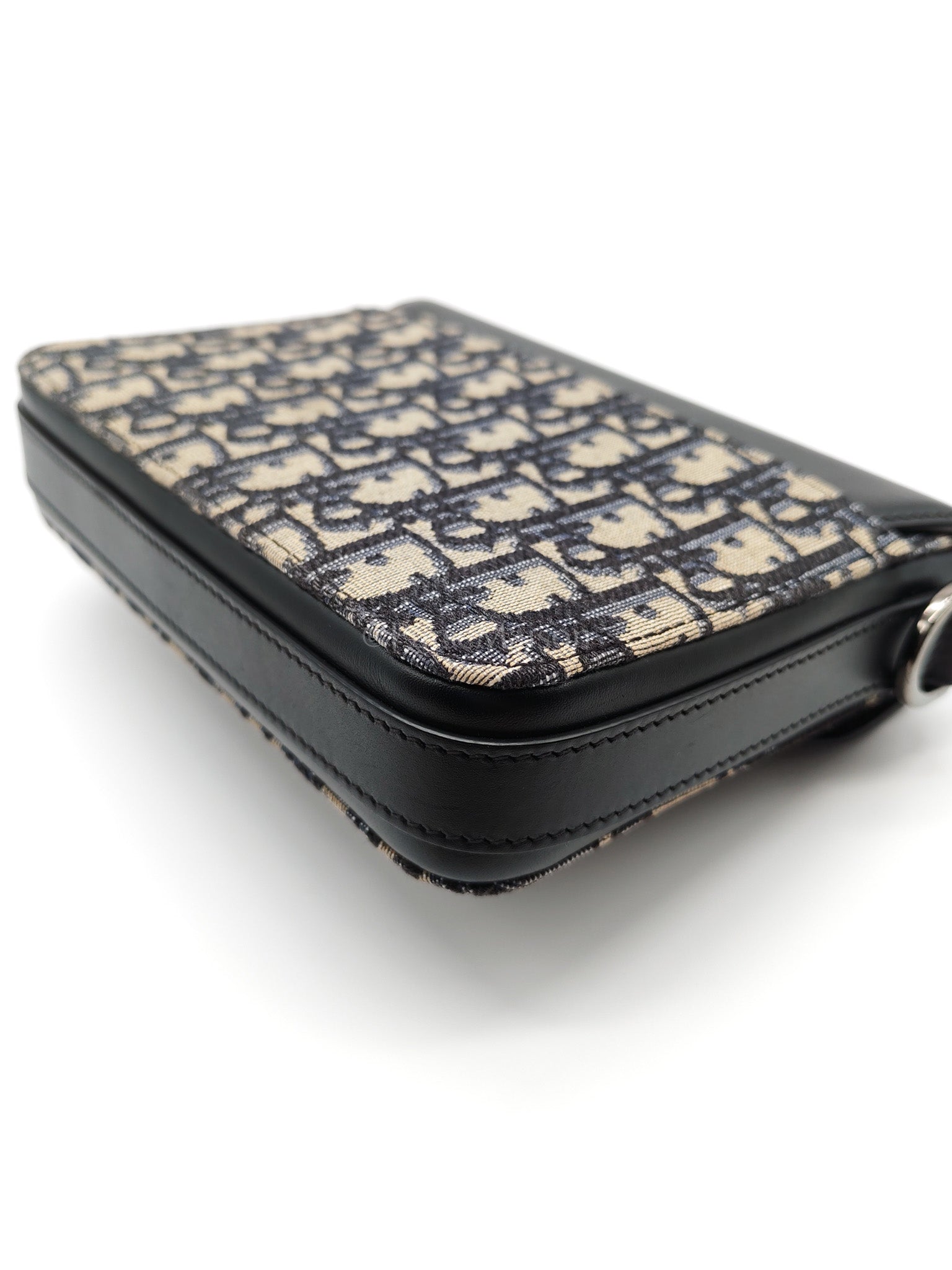 Oblique Jacquard Clasp Lock Messenger Bag | Purse Maison Luxury Bags Shop