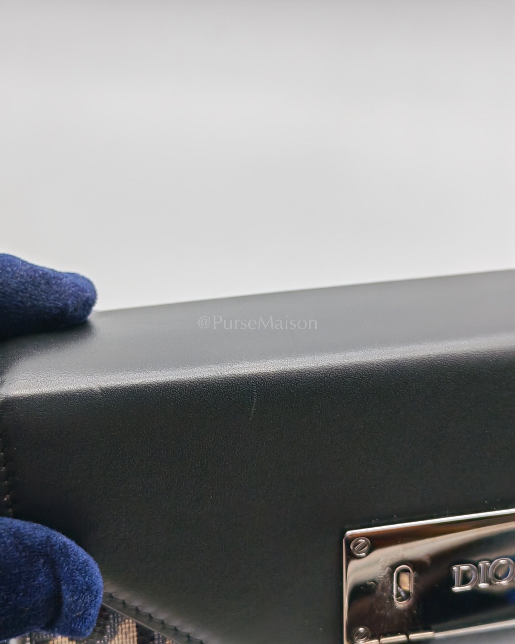 Oblique Jacquard Clasp Lock Messenger Bag | Purse Maison Luxury Bags Shop