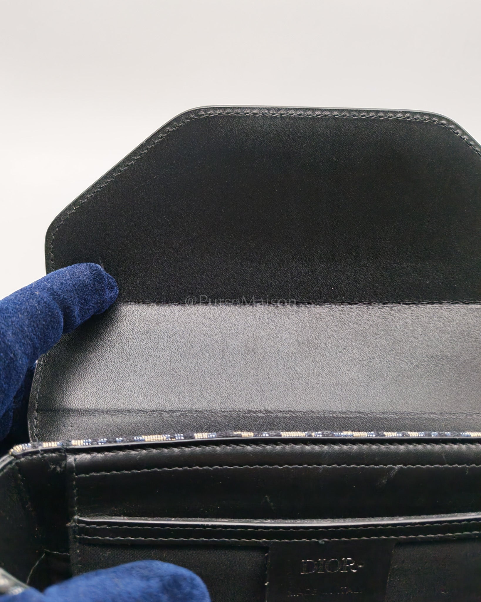 Oblique Jacquard Clasp Lock Messenger Bag | Purse Maison Luxury Bags Shop