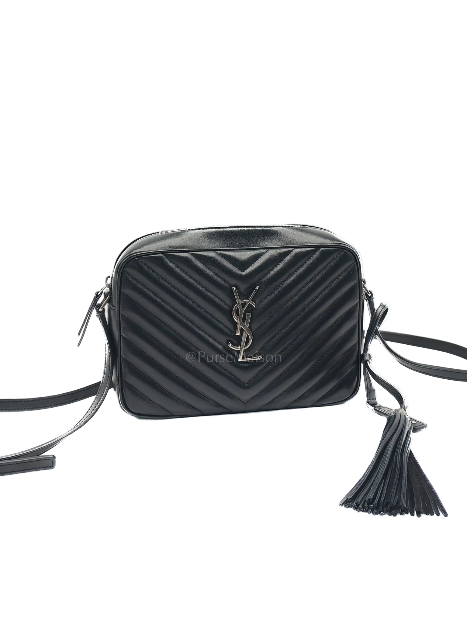 Saint Laurent Lou Camera bag in Black