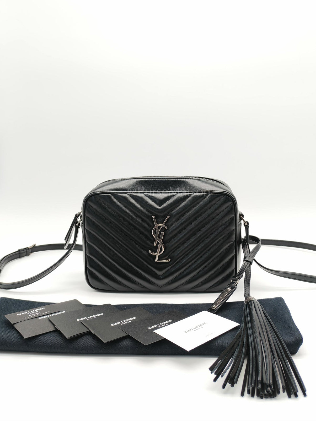Saint Laurent Lou Camera bag in Black