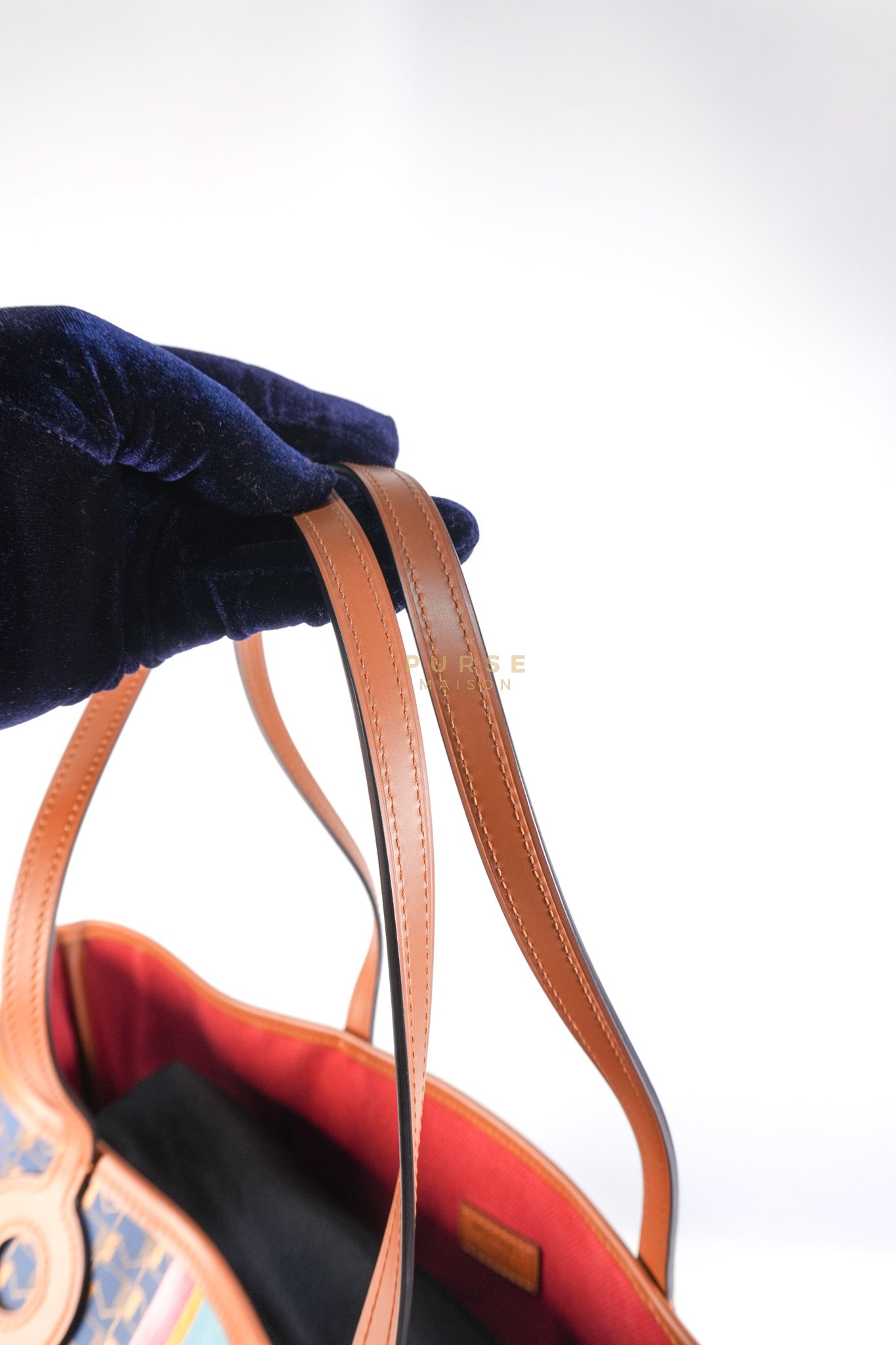 Oh! Ruban Canvas Tote Bag | Purse Maison Luxury Bags Shop