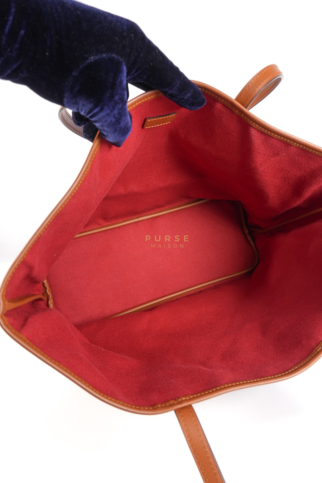 Oh! Ruban Canvas Tote Bag | Purse Maison Luxury Bags Shop