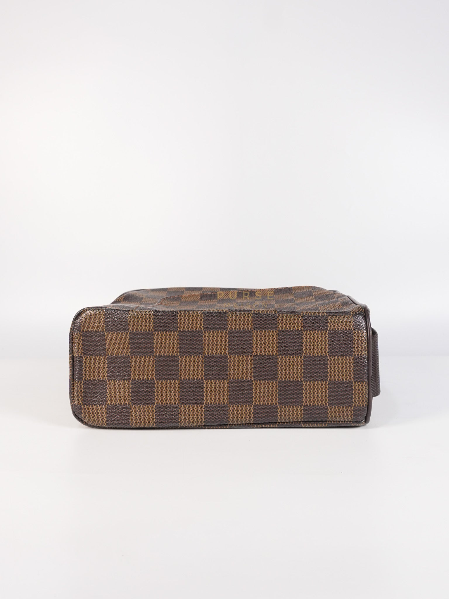 Olav PM Messenger Bag Damier Ebene Canvas | Purse Maison Luxury Bags Shop