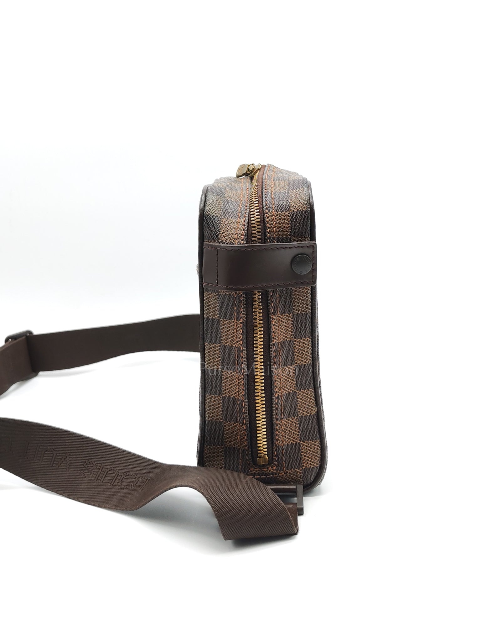 Olav Vintage Messenger Bag in Damier Ebene Canvas (Date Code: MI0024) | Purse Maison Luxury Bags Shop