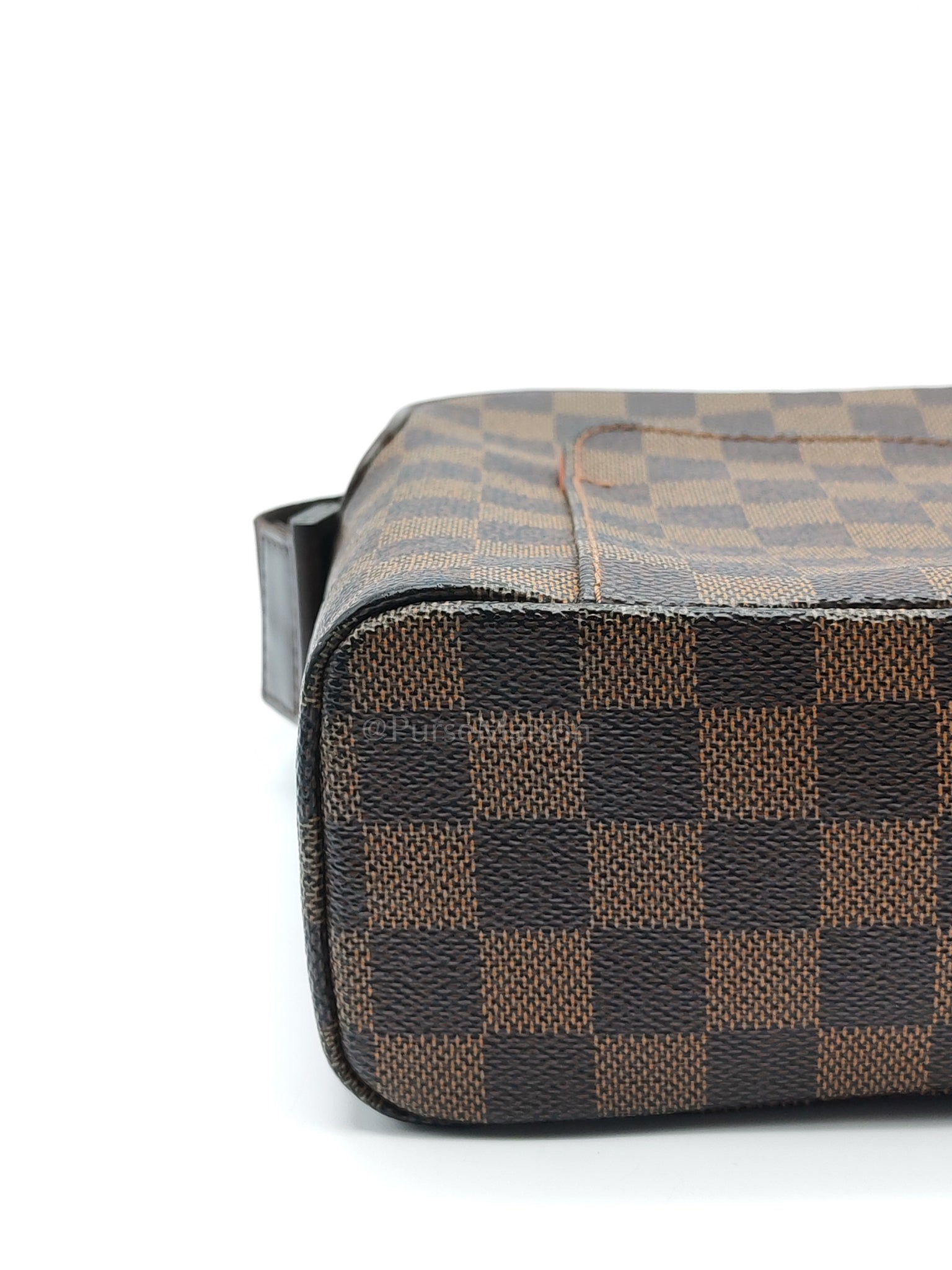 Olav Vintage Messenger Bag in Damier Ebene Canvas (Date Code: MI0024) | Purse Maison Luxury Bags Shop