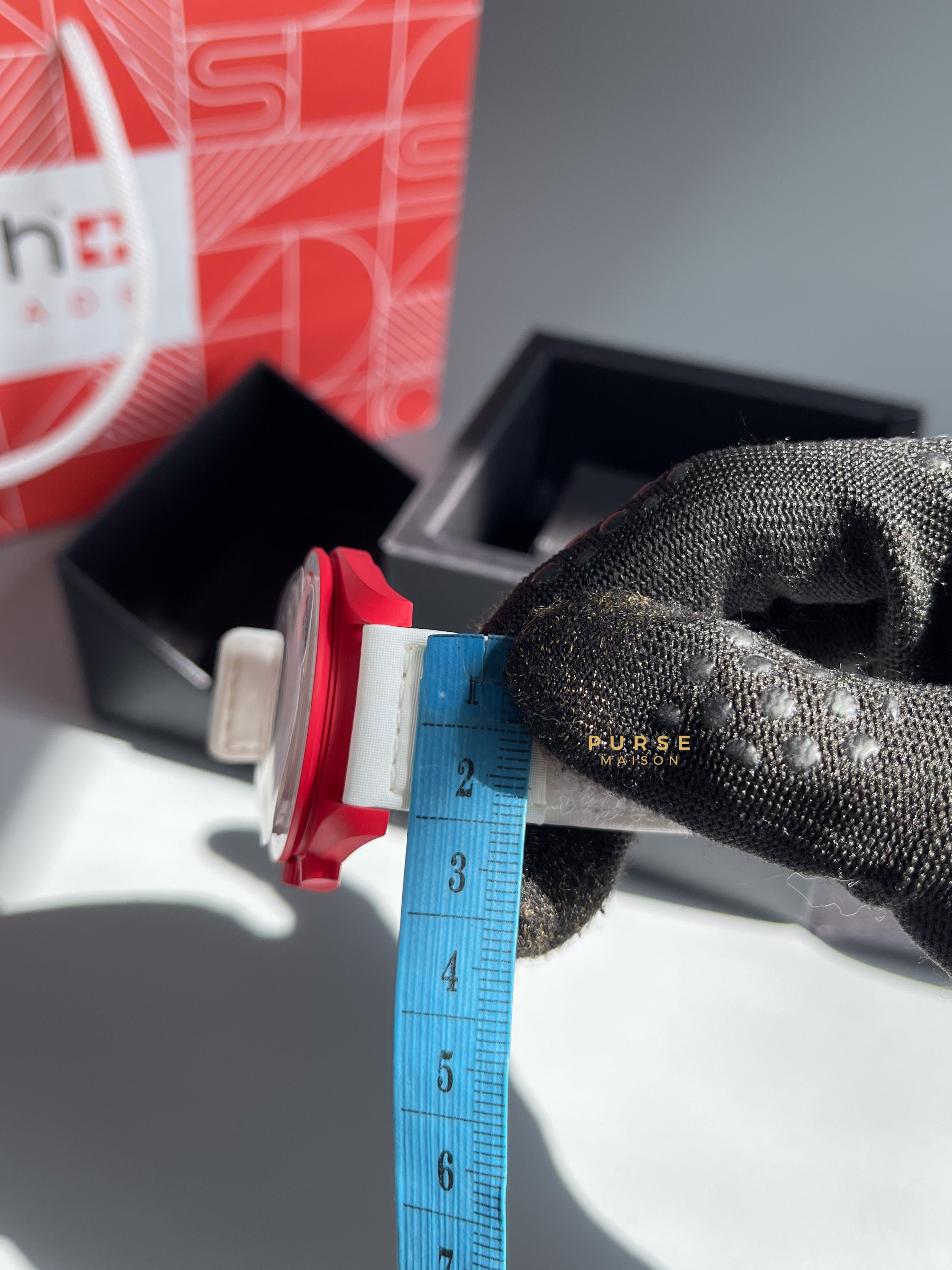 Omega x Swatch Bioceramic MoonSwatch Collection Mission to Mars | Purse Maison Luxury Bags Shop