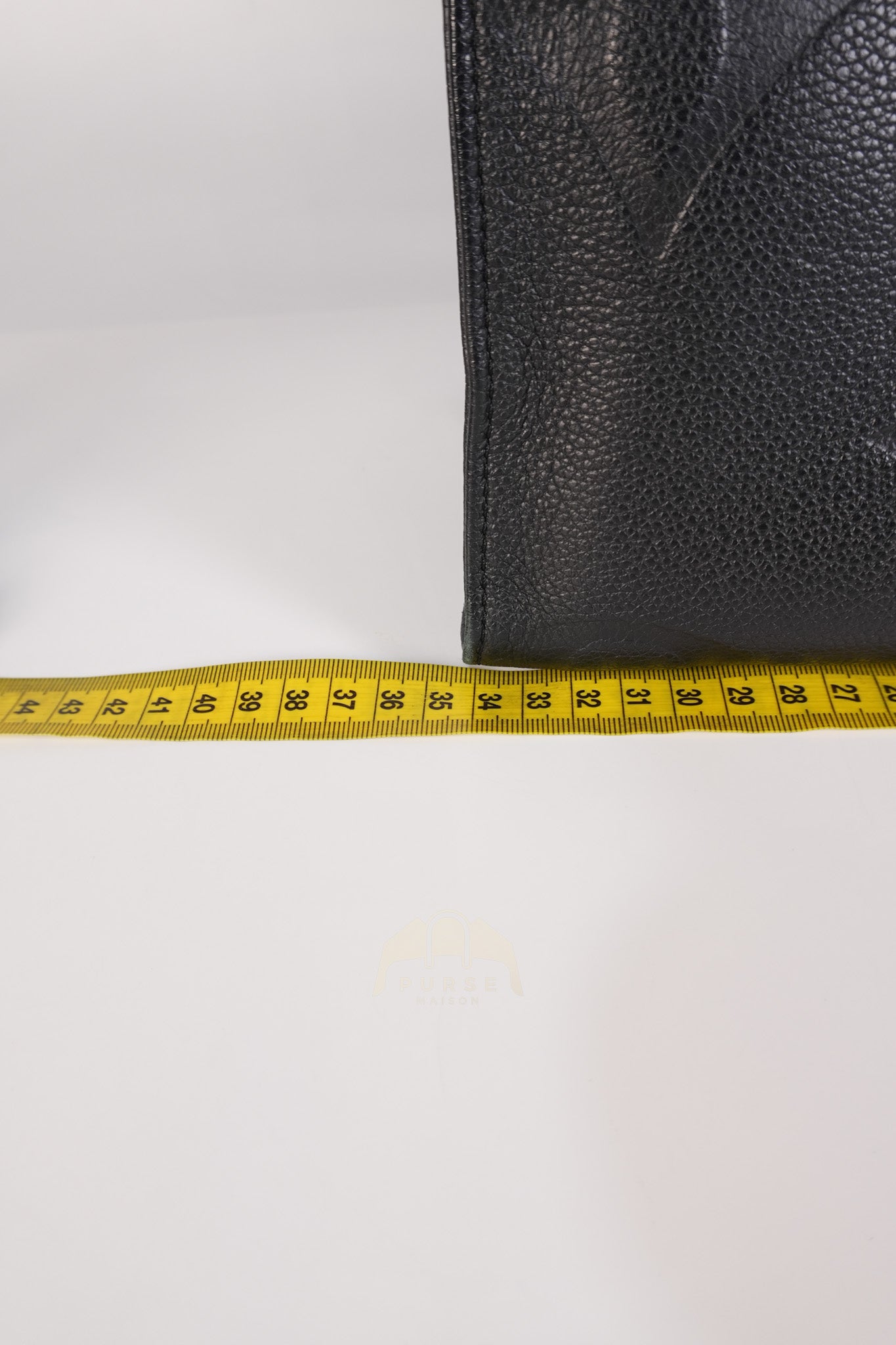 On The Go MM in Black Empreinte Leather & Gold Hardware Microchip | Purse Maison Luxury Bags Shop