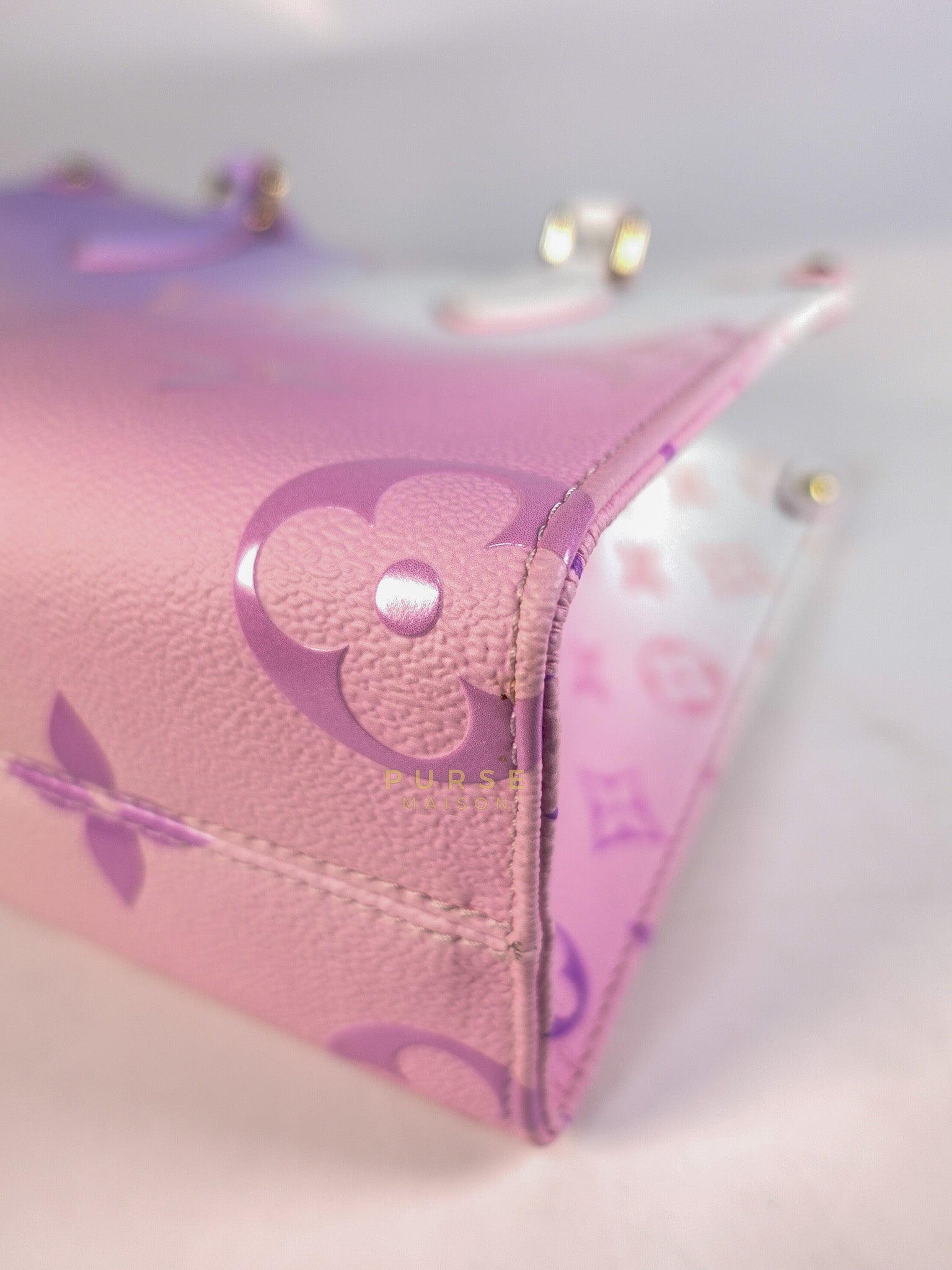 On The Go PM Spring in The City Canvas (Microchip) | Purse Maison Luxury Bags Shop