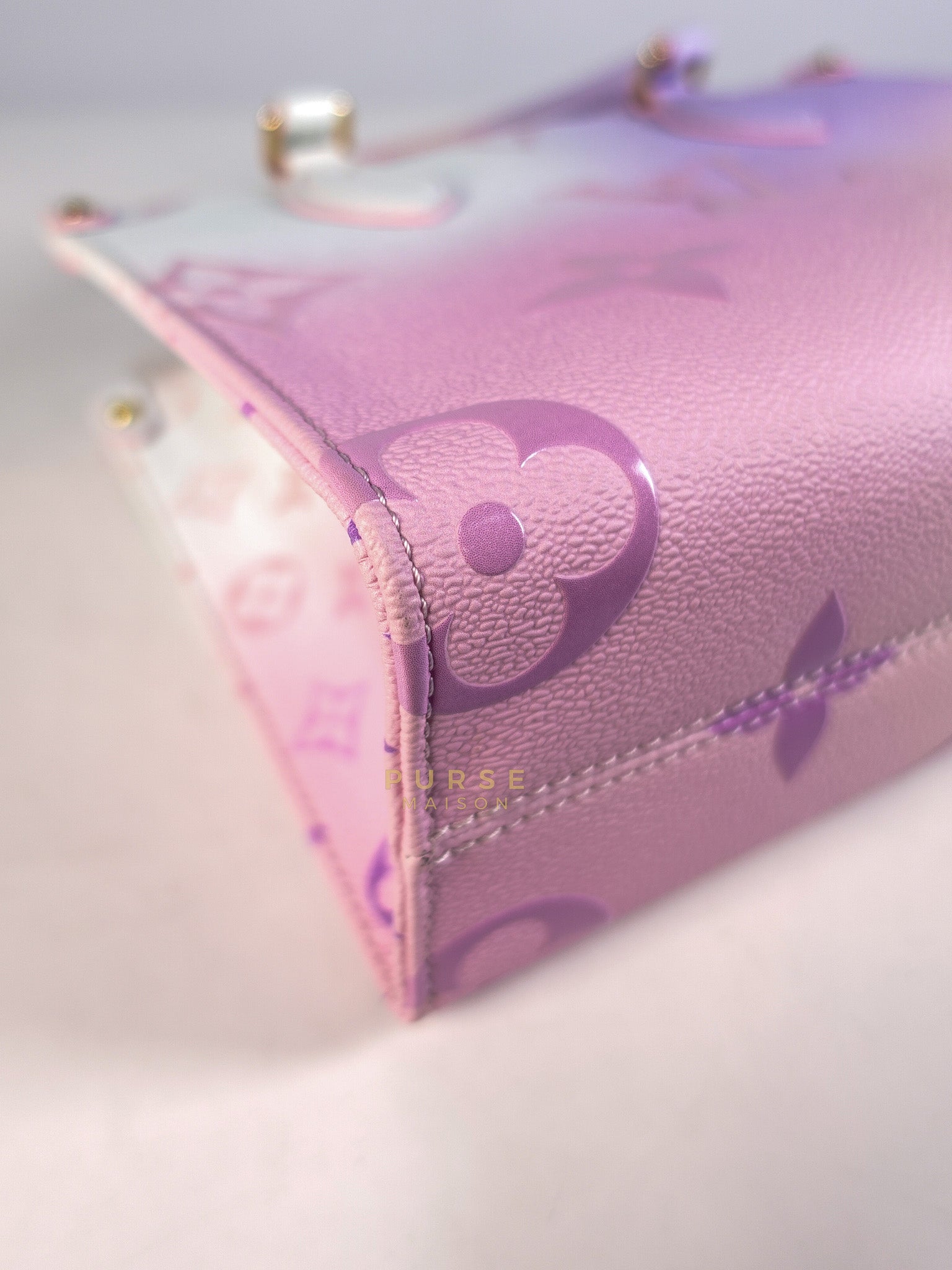 On The Go PM Spring in The City Canvas (Microchip) | Purse Maison Luxury Bags Shop