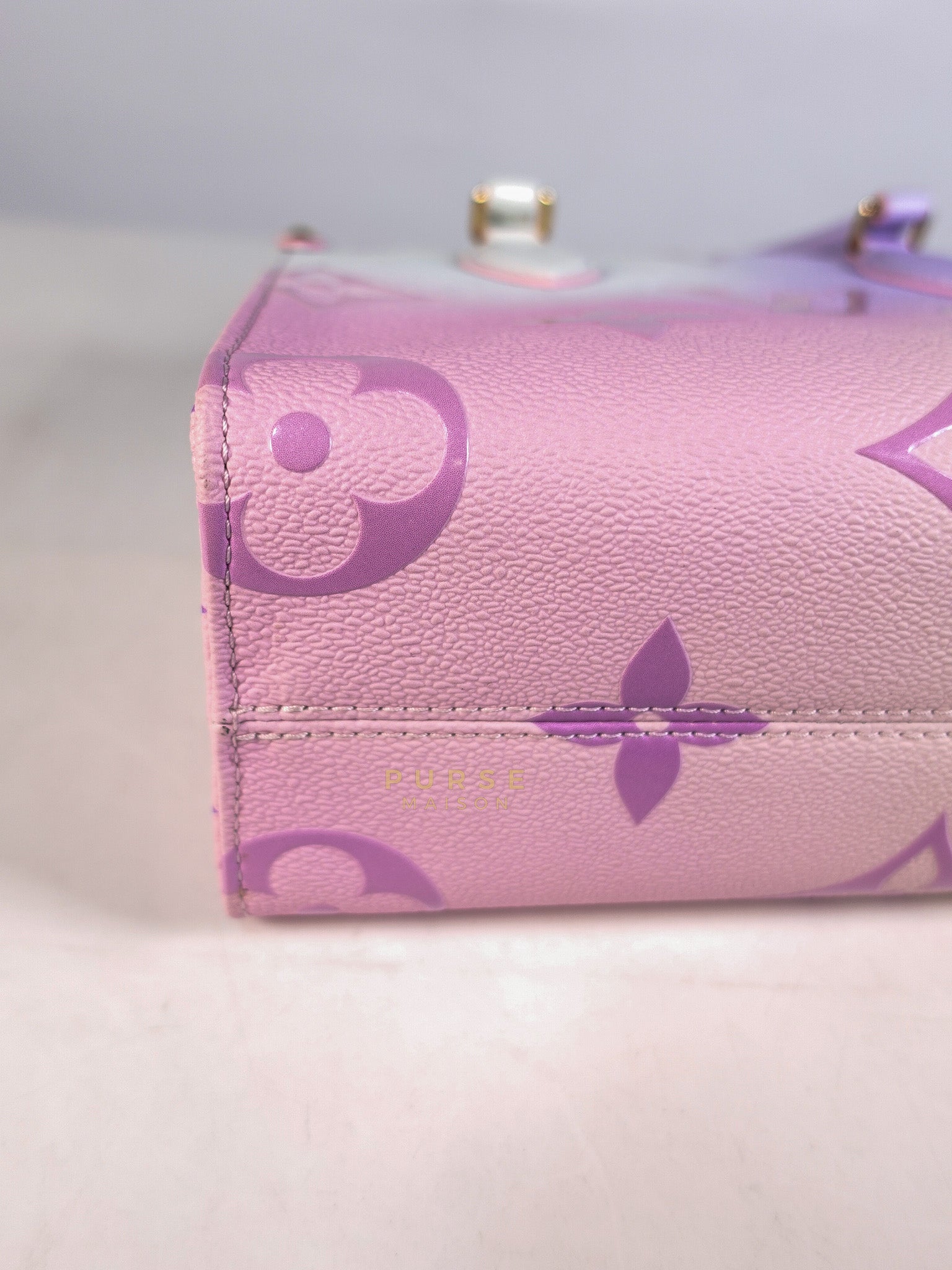 On The Go PM Spring in The City Canvas (Microchip) | Purse Maison Luxury Bags Shop