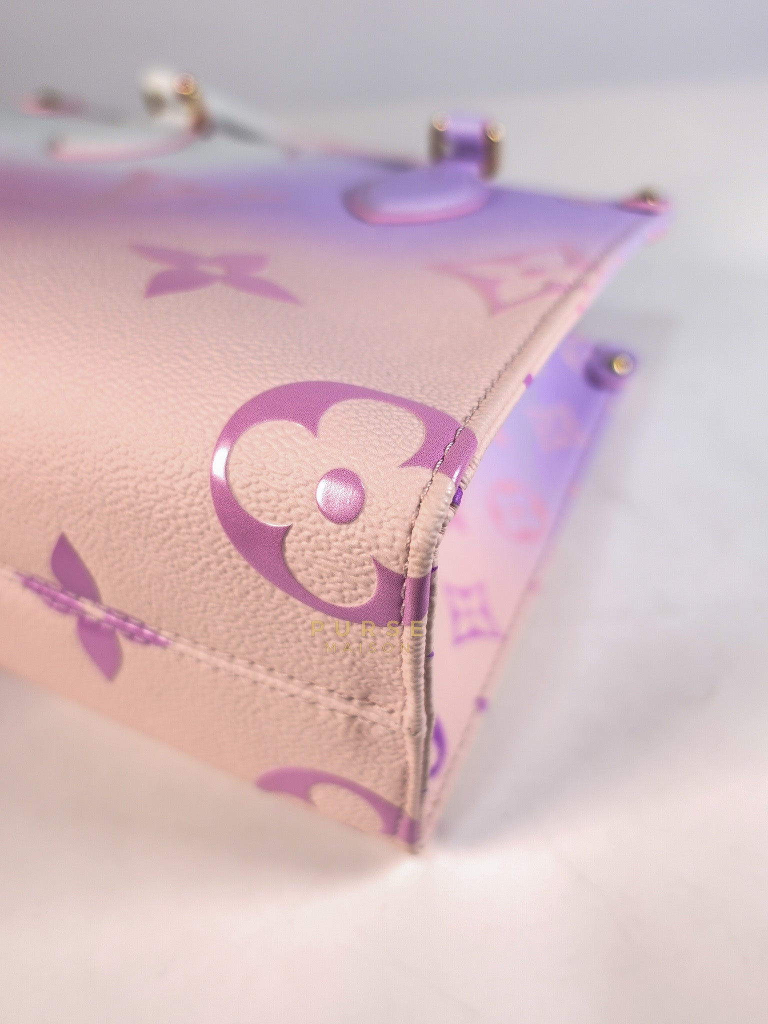 On The Go PM Spring in The City Canvas (Microchip) | Purse Maison Luxury Bags Shop