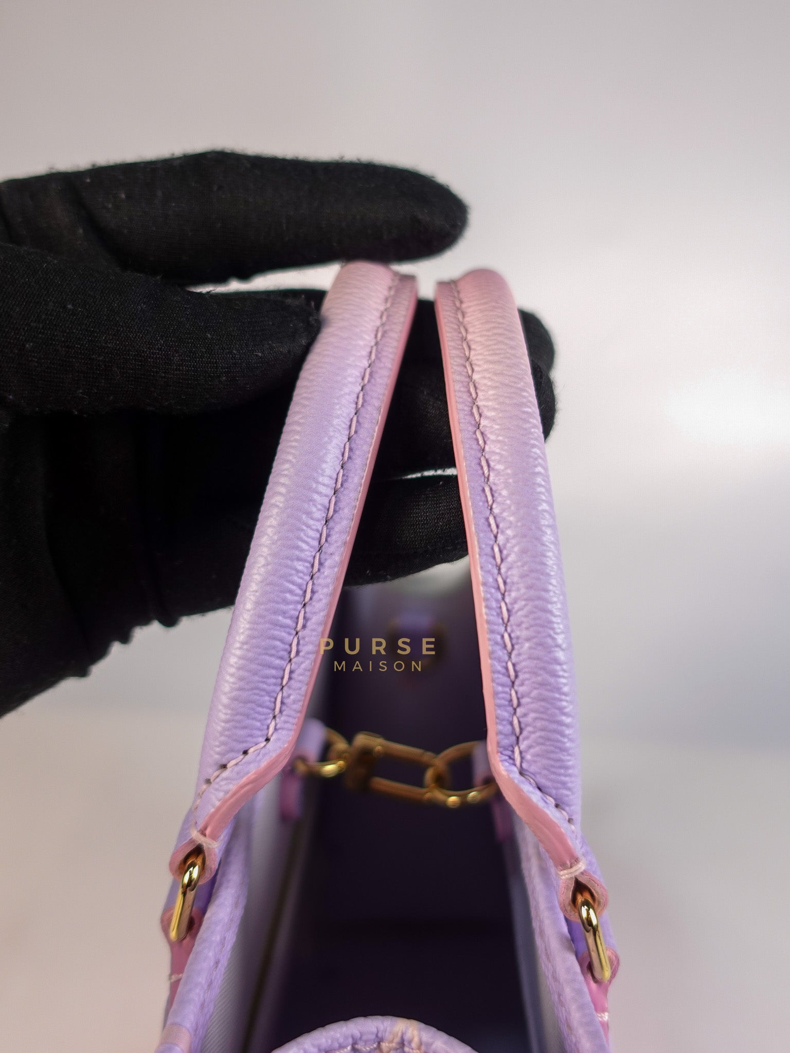 On The Go PM Spring in The City Canvas (Microchip) | Purse Maison Luxury Bags Shop