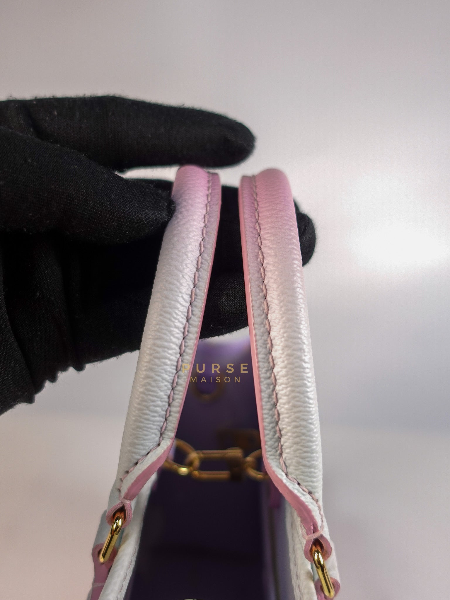 On The Go PM Spring in The City Canvas (Microchip) | Purse Maison Luxury Bags Shop