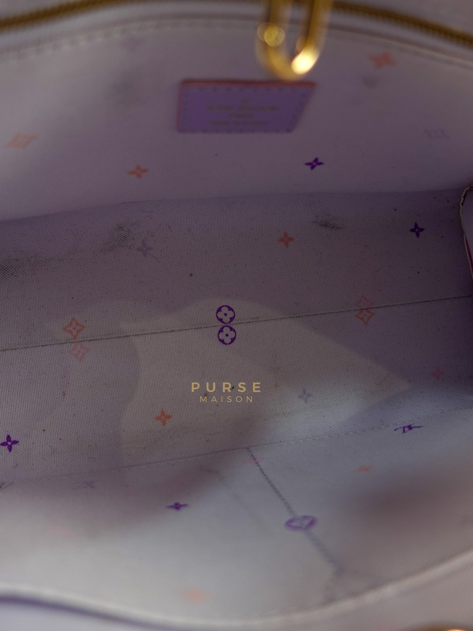 On The Go PM Spring in The City Canvas (Microchip) | Purse Maison Luxury Bags Shop