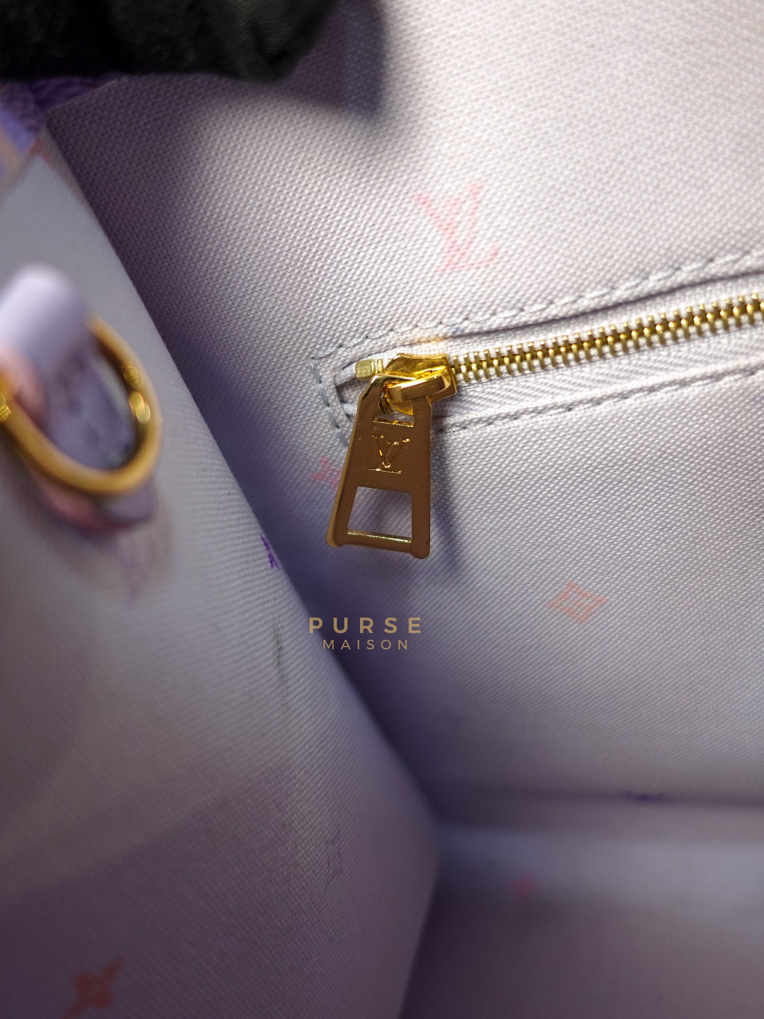 On The Go PM Spring in The City Canvas (Microchip) | Purse Maison Luxury Bags Shop