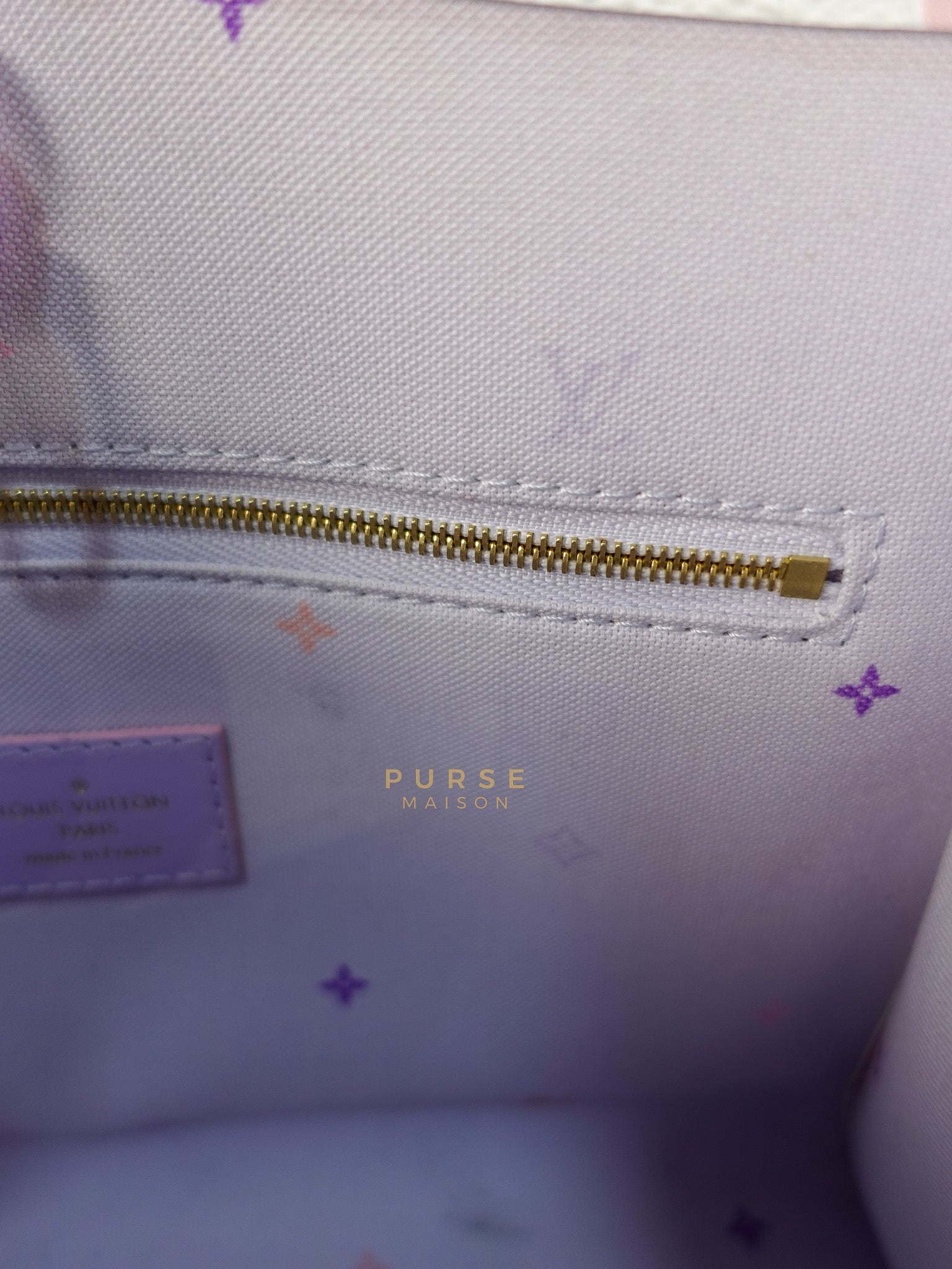 On The Go PM Spring in The City Canvas (Microchip) | Purse Maison Luxury Bags Shop