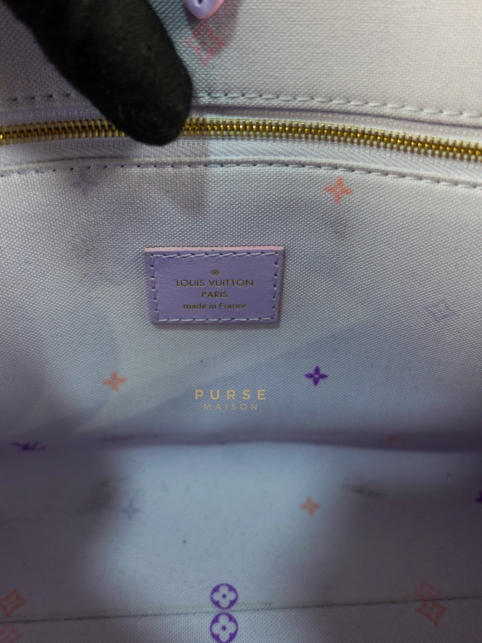 On The Go PM Spring in The City Canvas (Microchip) | Purse Maison Luxury Bags Shop